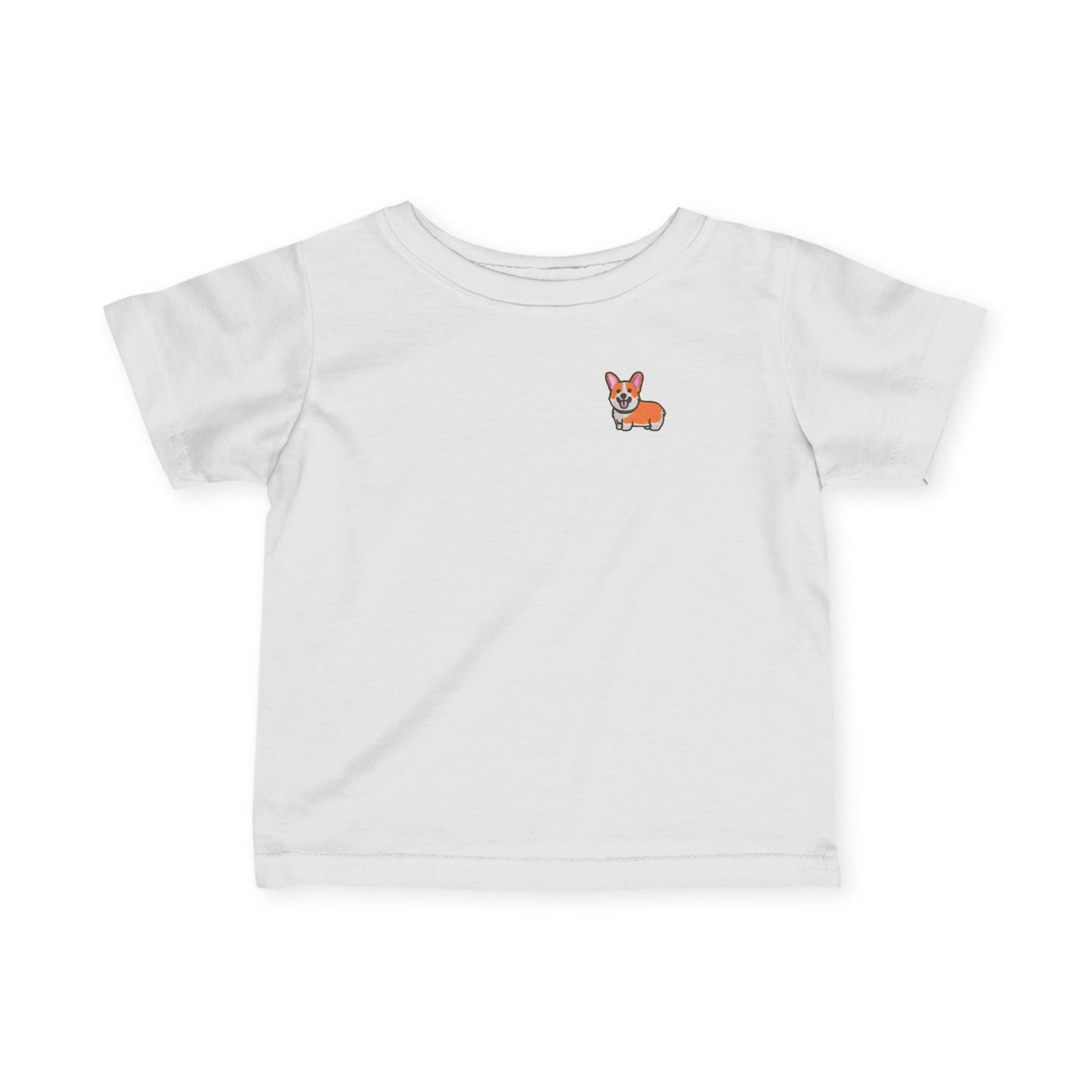 Adorable Corgi Infant Tee, Baby Shirt, Cute Kids Apparel, Toddler Gift, Infant Clothing, Baby Shower Present