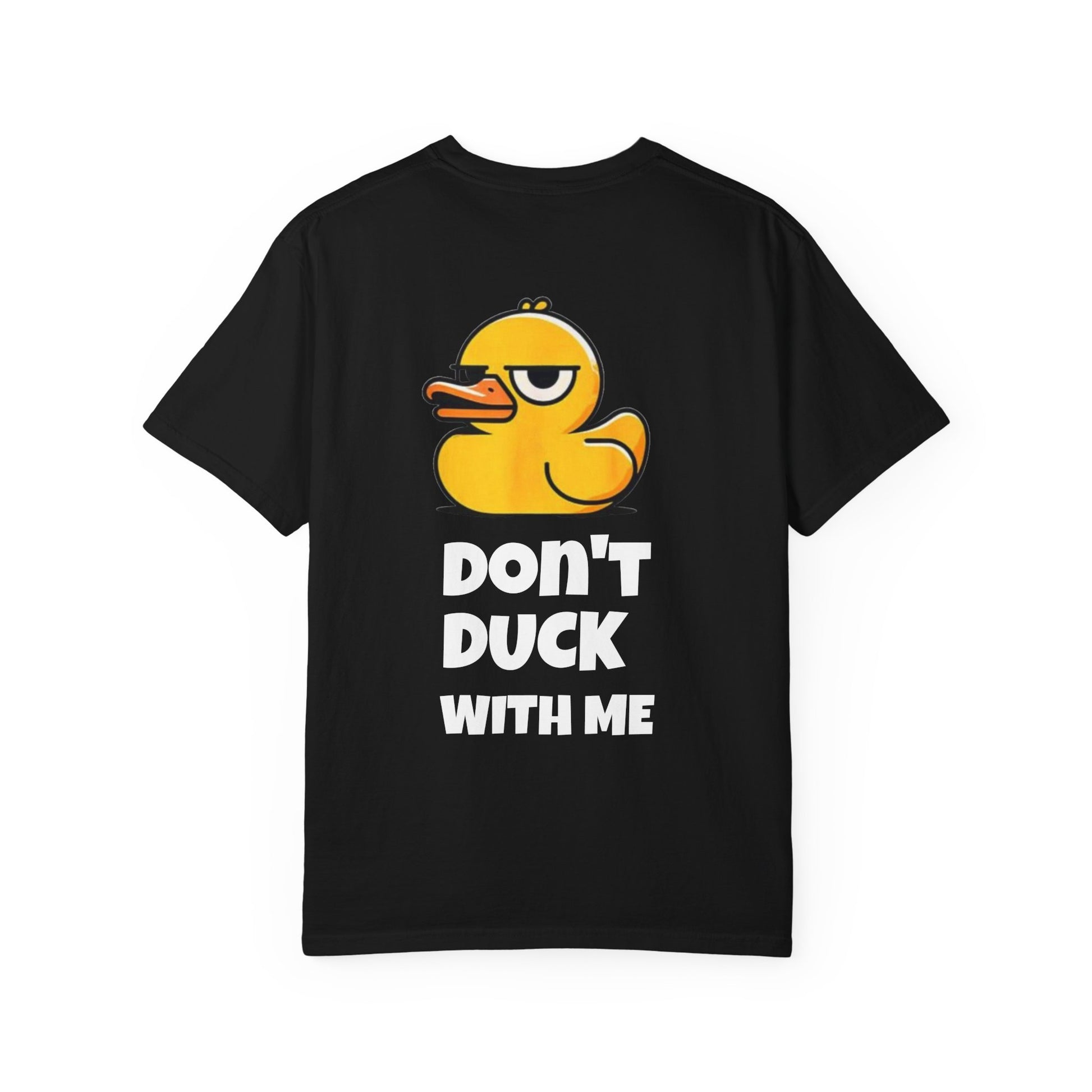 Funny Unisex T-shirt with Quirky Duck Design, Humorous Gift, Casual Wear, Fun Tee, Great for Parties, Unique Apparel