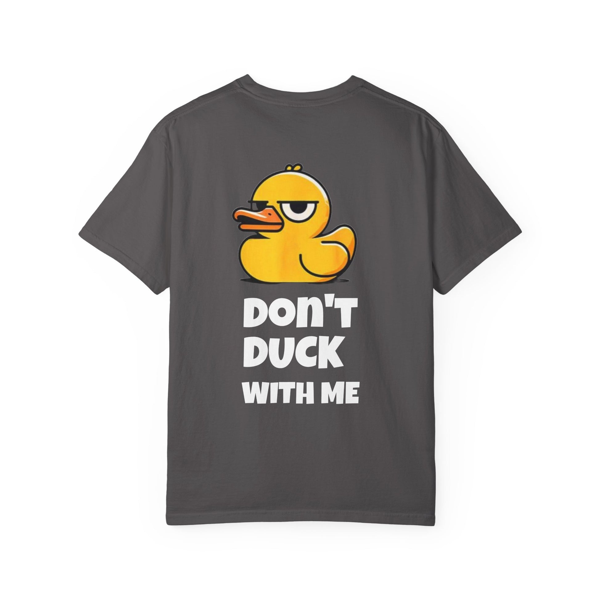 Funny Unisex T-shirt with Quirky Duck Design, Humorous Gift, Casual Wear, Fun Tee, Great for Parties, Unique Apparel