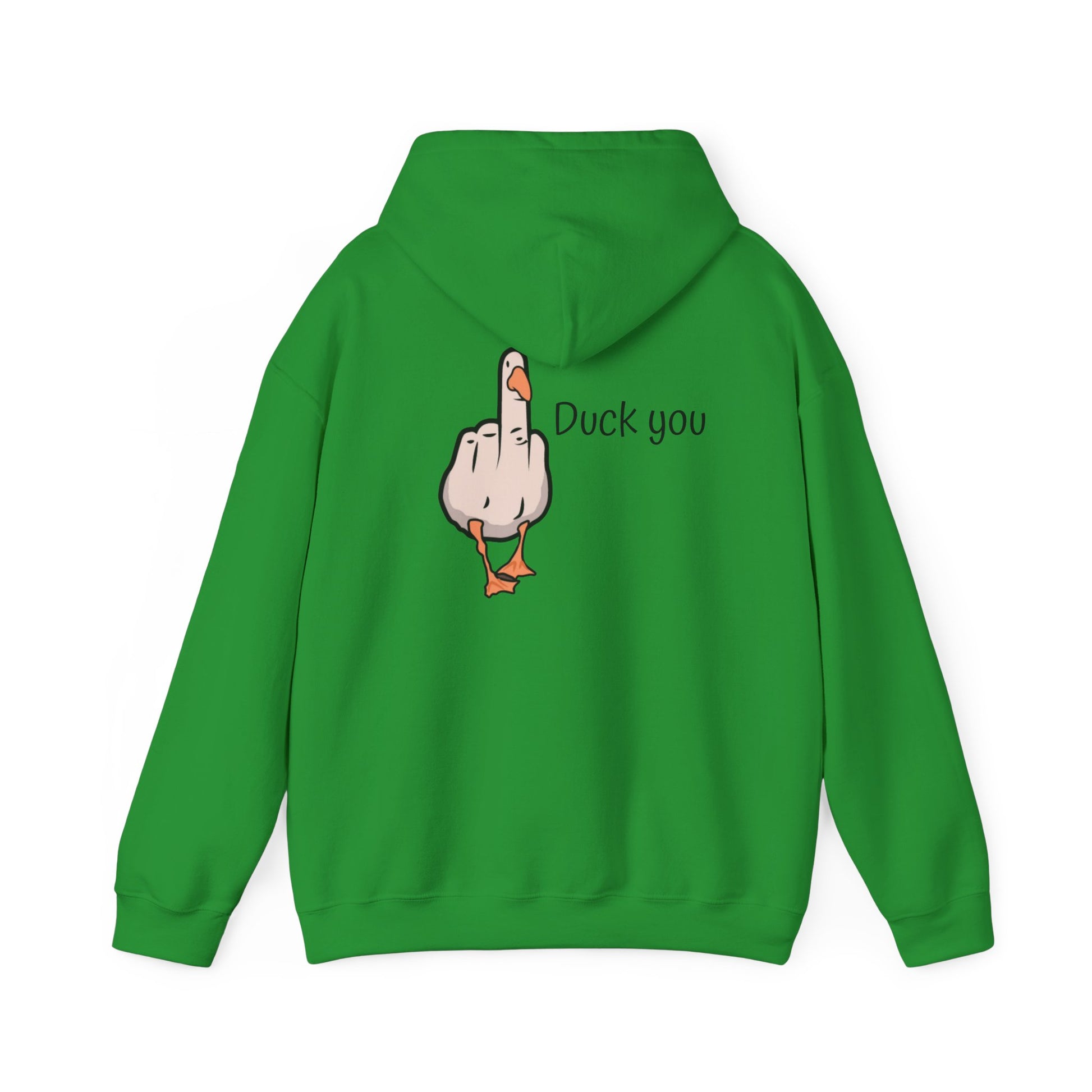 Funny Duck You Hoodie, Unisex Sweatshirt, Gift for Friends, Casual Wear, Comfy Hooded Sweatshirt