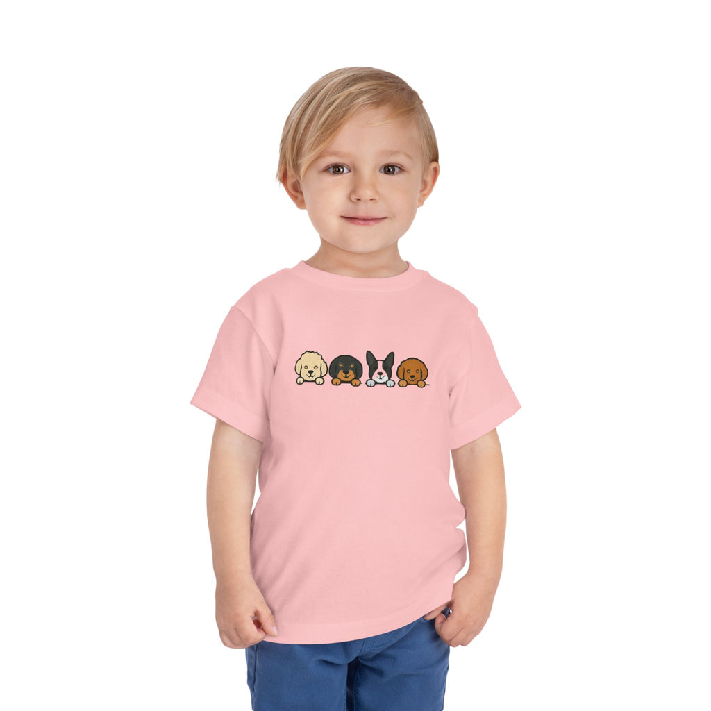 Cute Animal Friends Toddler Tee, Kids Short Sleeve Shirt, Puppy Magic Tee, Toddler Shirt for Animal Lovers, Gift for Kids Birthday, [...]