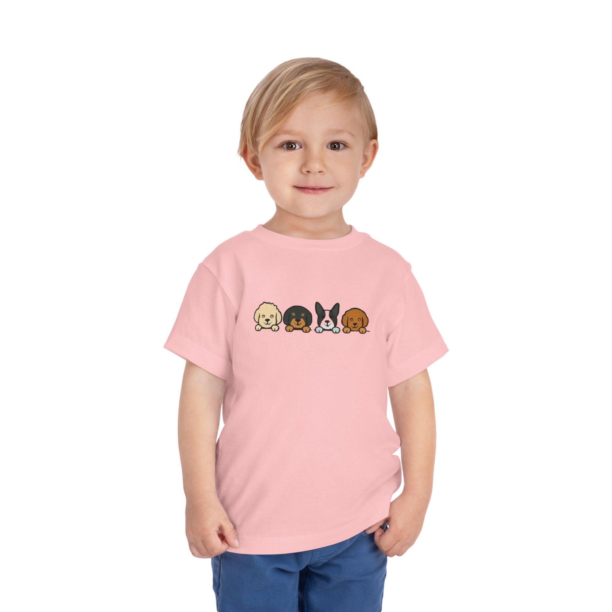 Cute Animal Friends Toddler Tee, Kids Short Sleeve Shirt, Puppy Magic Tee, Toddler Shirt for Animal Lovers, Gift for Kids Birthday, [...]