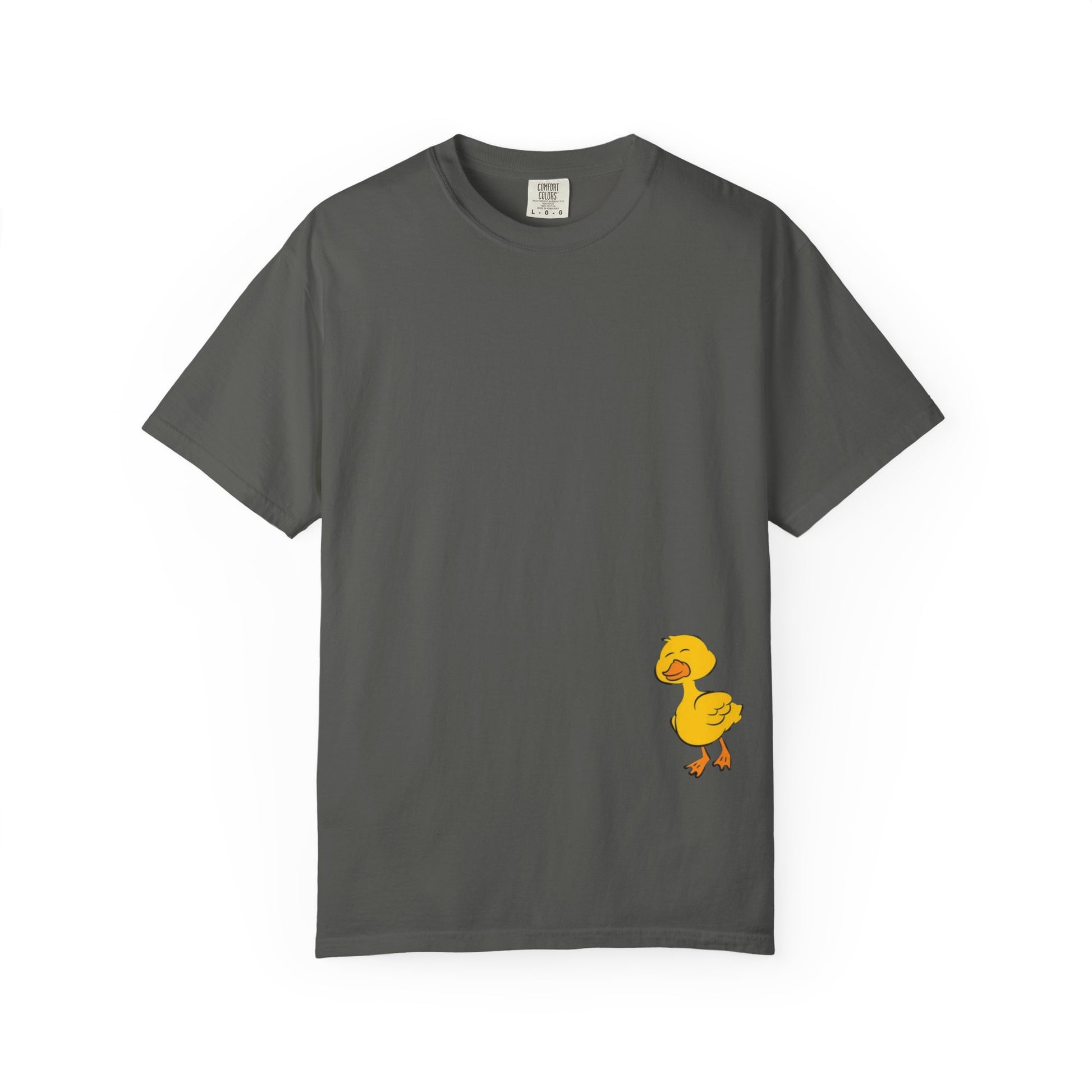 Funny Duck Lover T-Shirt, Unisex Garment-Dyed Tee, Quirky Animal Shirt, Gift for Duck Lovers, Casual Wear, Cute Duck Design