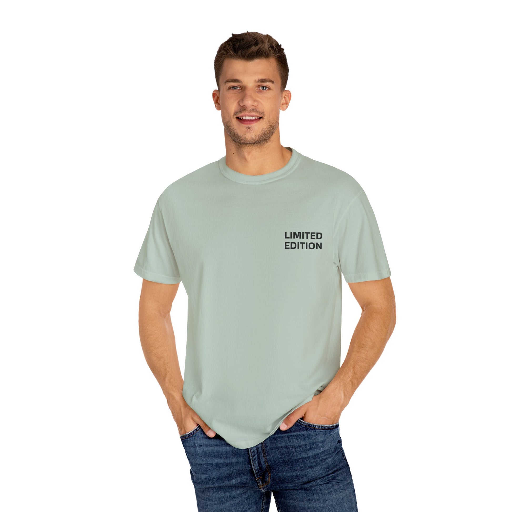 Limited Edition Unisex Garment-Dyed T-shirt, Trendy Graphic Tee, Stylish Streetwear, Gift for Him/Her, Casual Wear, Summer Fashion
