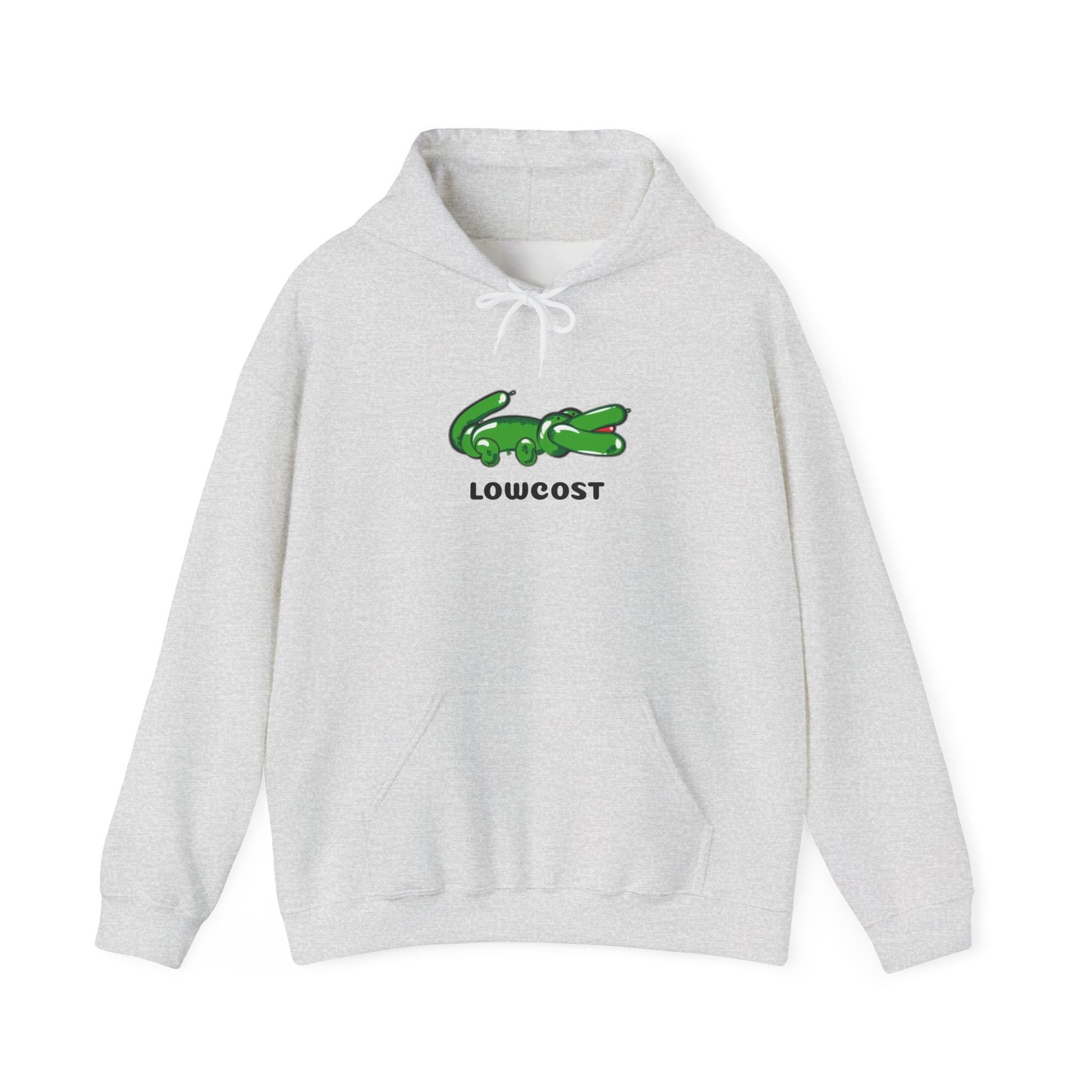 Lowcost Luxe Unisex Hooded Sweatshirt | Cozy Casual Wear, Graphic Hoodie, Streetwear Fashion, Gift for Him, Her, or Anyone