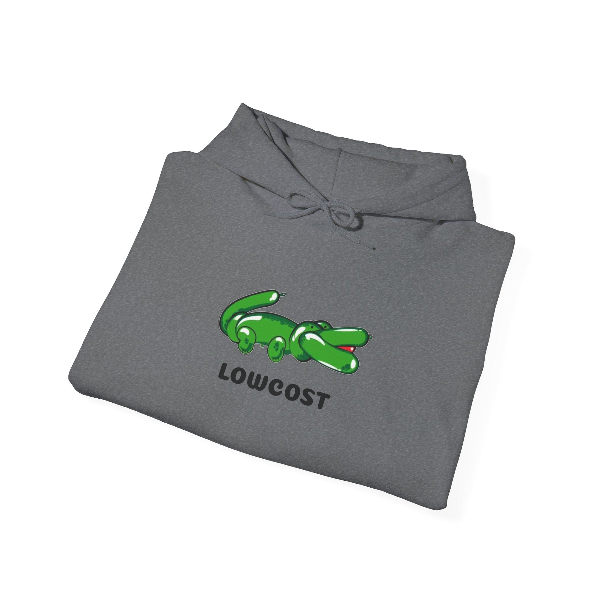 Lowcost Luxe Unisex Hooded Sweatshirt | Cozy Casual Wear, Graphic Hoodie, Streetwear Fashion, Gift for Him, Her, or Anyone