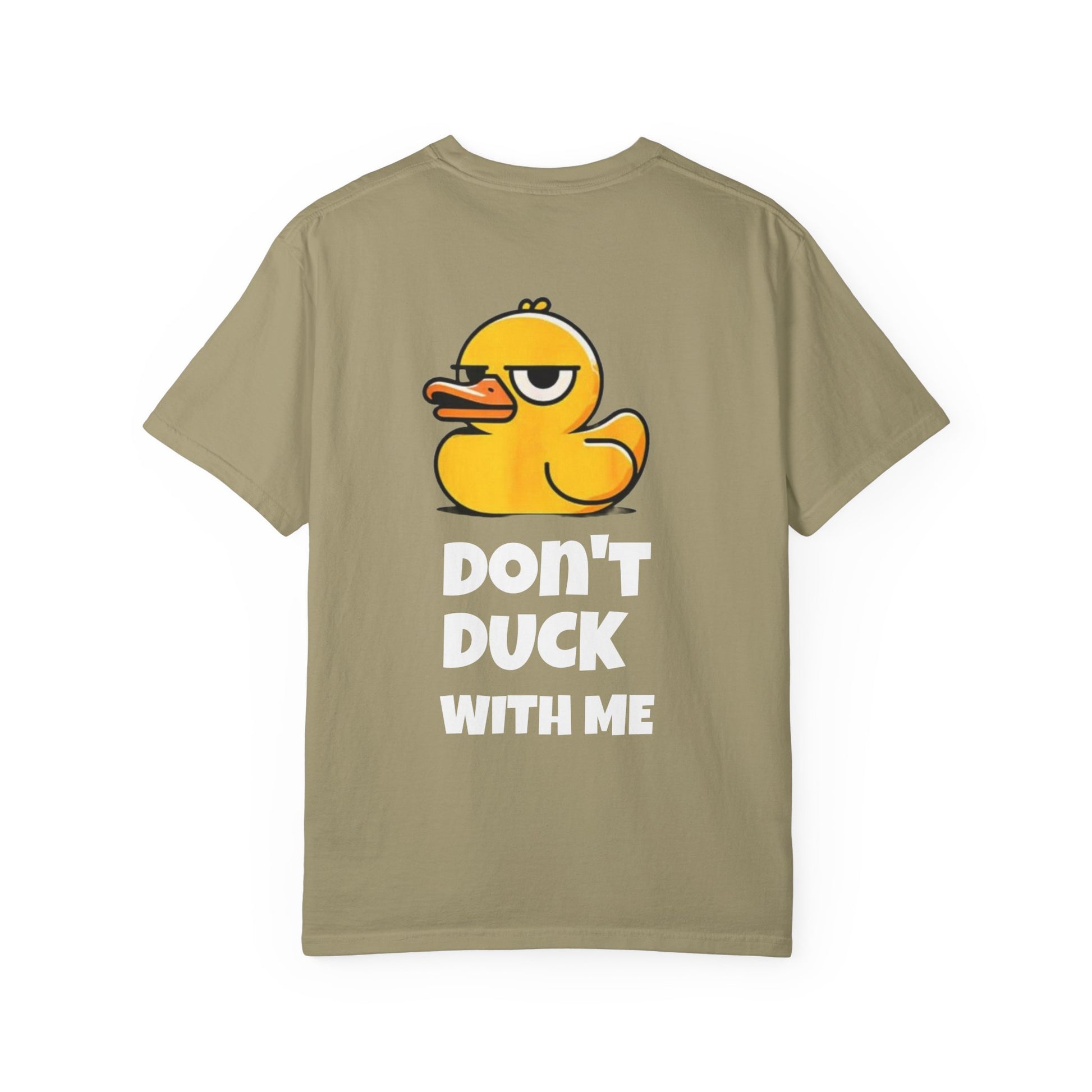 Funny Unisex T-shirt with Quirky Duck Design, Humorous Gift, Casual Wear, Fun Tee, Great for Parties, Unique Apparel