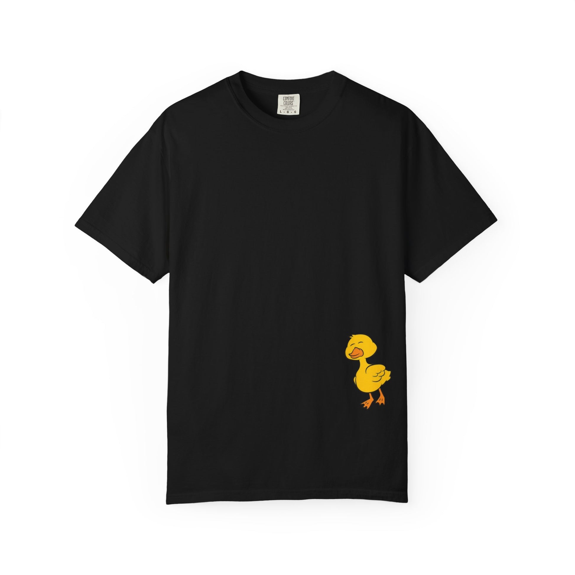 Funny Duck Lover T-Shirt, Unisex Garment-Dyed Tee, Quirky Animal Shirt, Gift for Duck Lovers, Casual Wear, Cute Duck Design