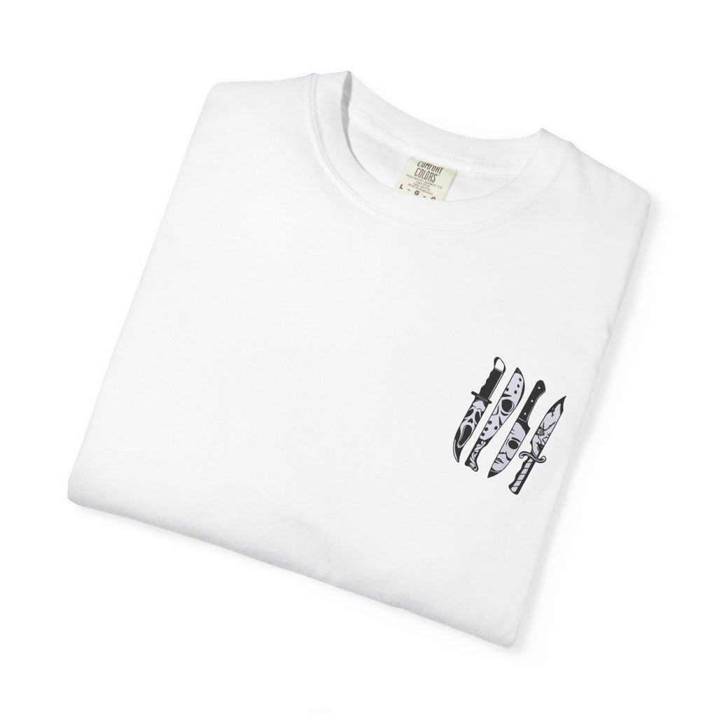 Psycho Bunch T-Shirt – Unisex Horror Graphic Tee, Perfect for Halloween, Movie Nights, Casual Wear, Gift for Horror Fans