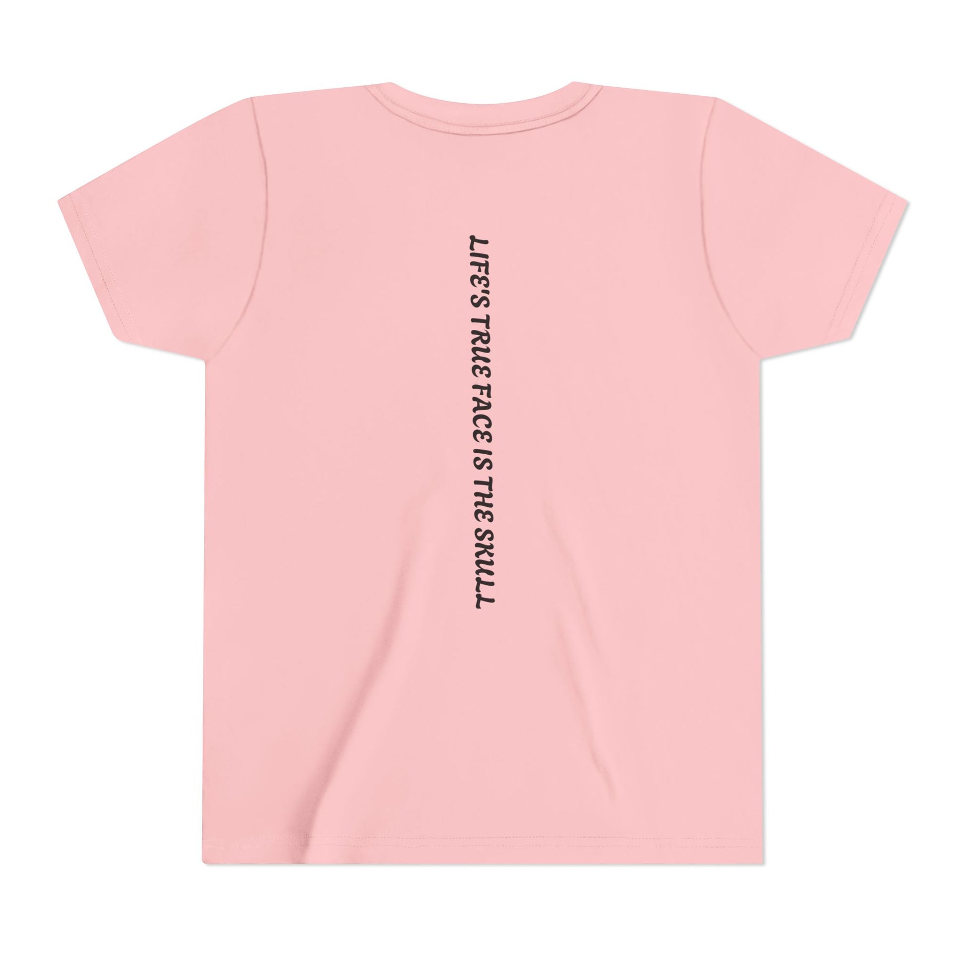 Crown & Skull Youth Tee - Trendy Short Sleeve Shirt for Kids, Unique Graphic Tee, Birthday Gift, Casual Wear, Cool Summer Shirt