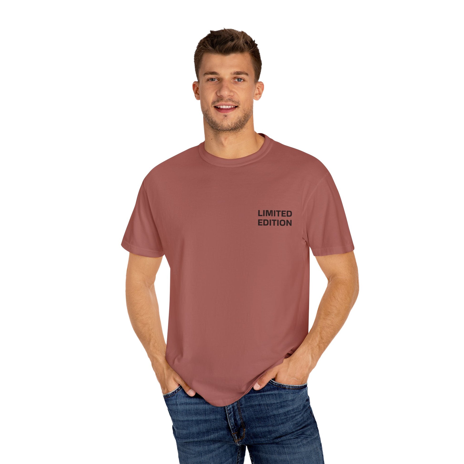 Limited Edition Unisex Garment-Dyed T-shirt, Trendy Graphic Tee, Stylish Streetwear, Gift for Him/Her, Casual Wear, Summer Fashion