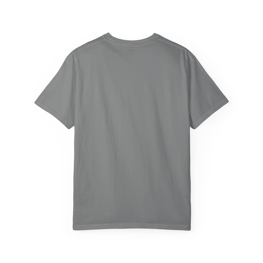 Casual Garment-Dyed T-Shirt with Scooter Design - Unisex, Summer Fashion, Gift Idea, Everyday Wear, Eco-Friendly Tee