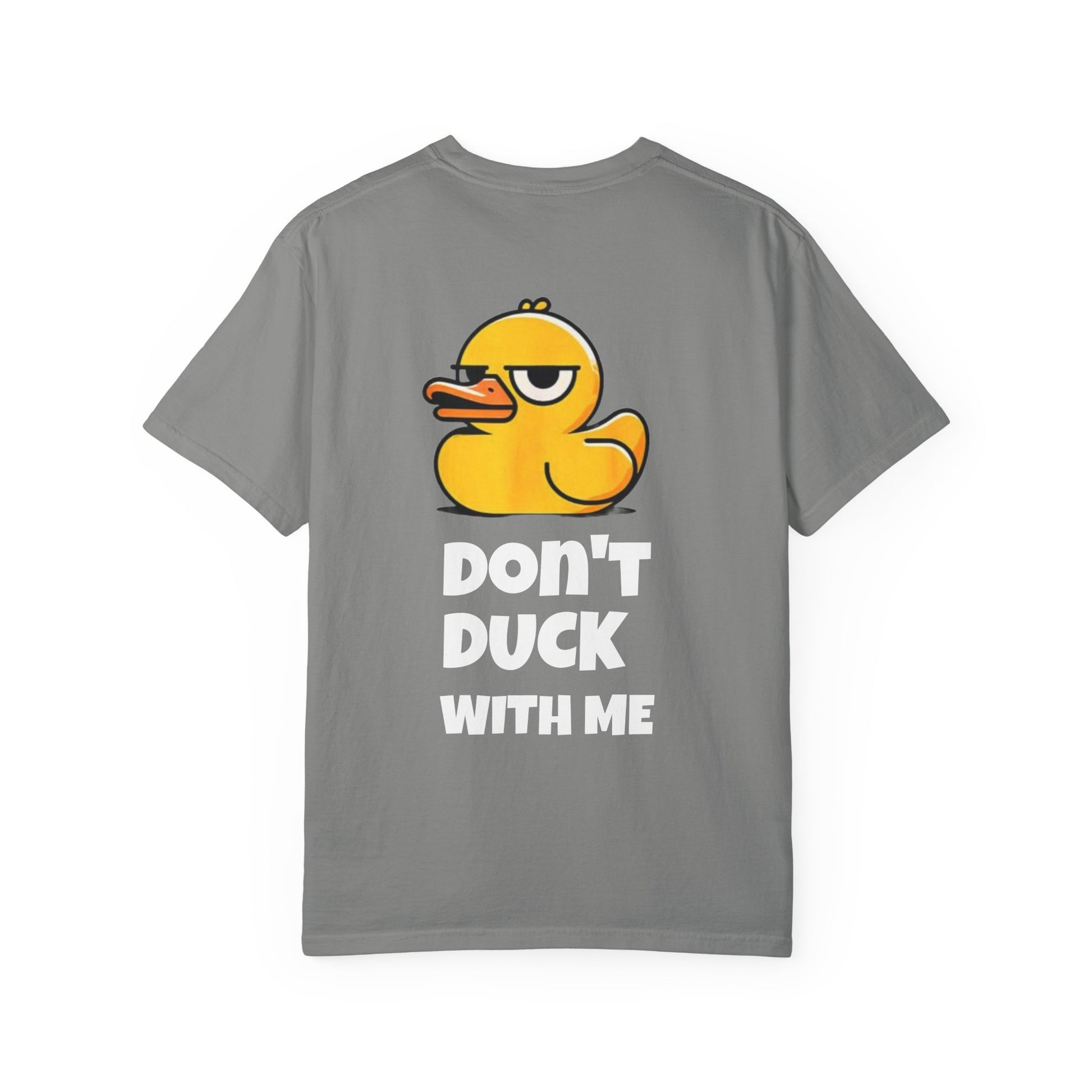 Funny Unisex T-shirt with Quirky Duck Design, Humorous Gift, Casual Wear, Fun Tee, Great for Parties, Unique Apparel