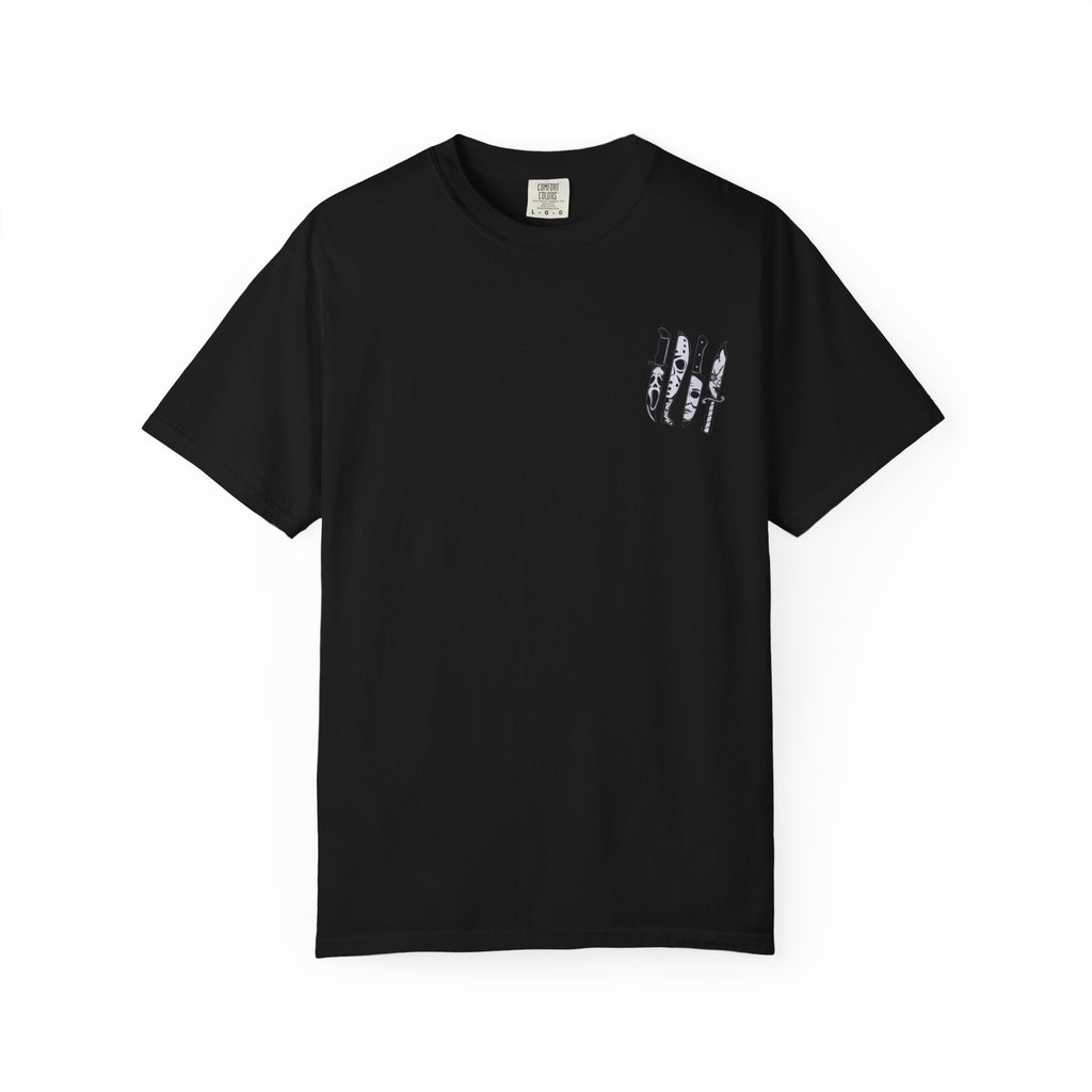 Psycho Bunch T-Shirt – Unisex Horror Graphic Tee, Perfect for Halloween, Movie Nights, Casual Wear, Gift for Horror Fans