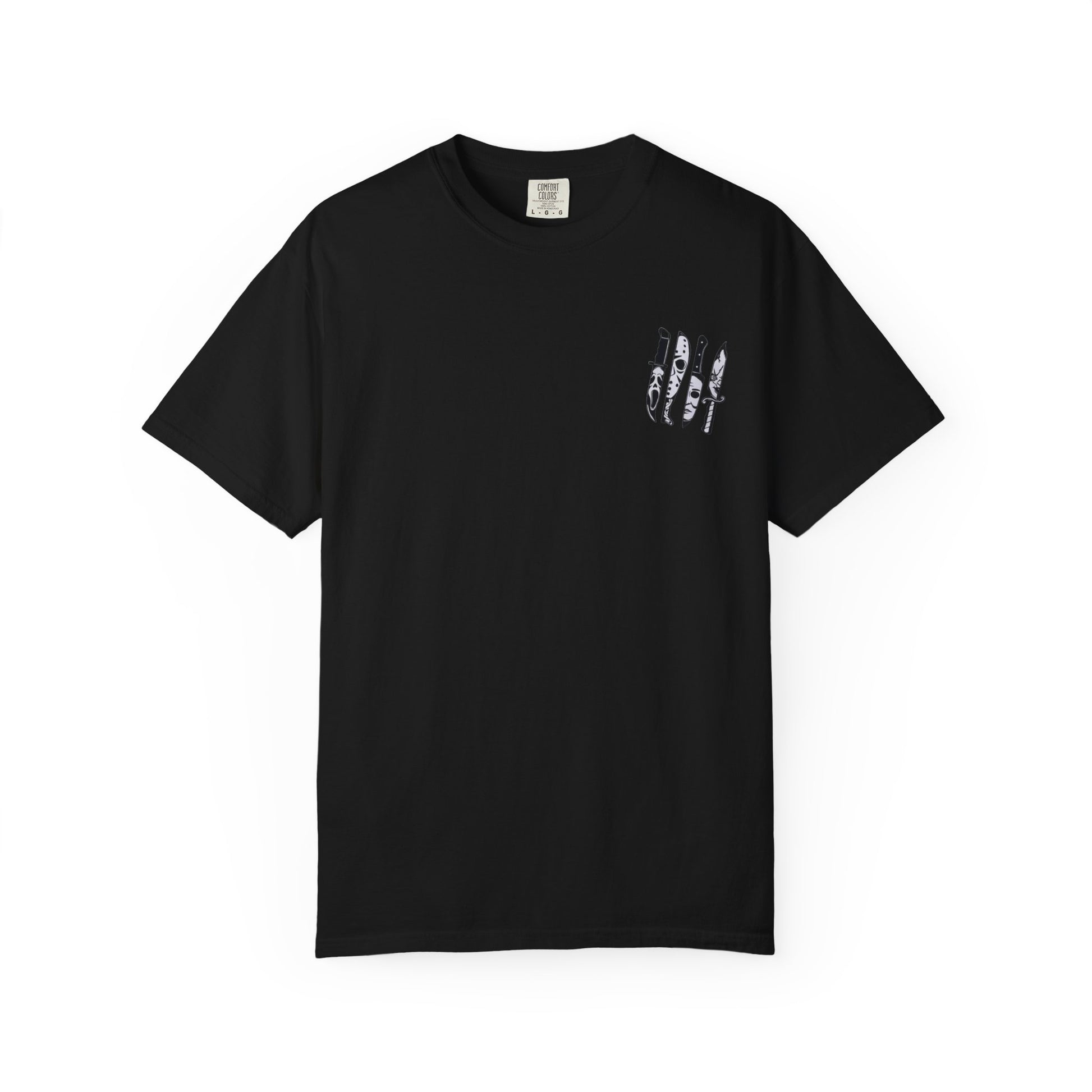 Psycho Bunch T-Shirt – Unisex Horror Graphic Tee, Perfect for Halloween, Movie Nights, Casual Wear, Gift for Horror Fans