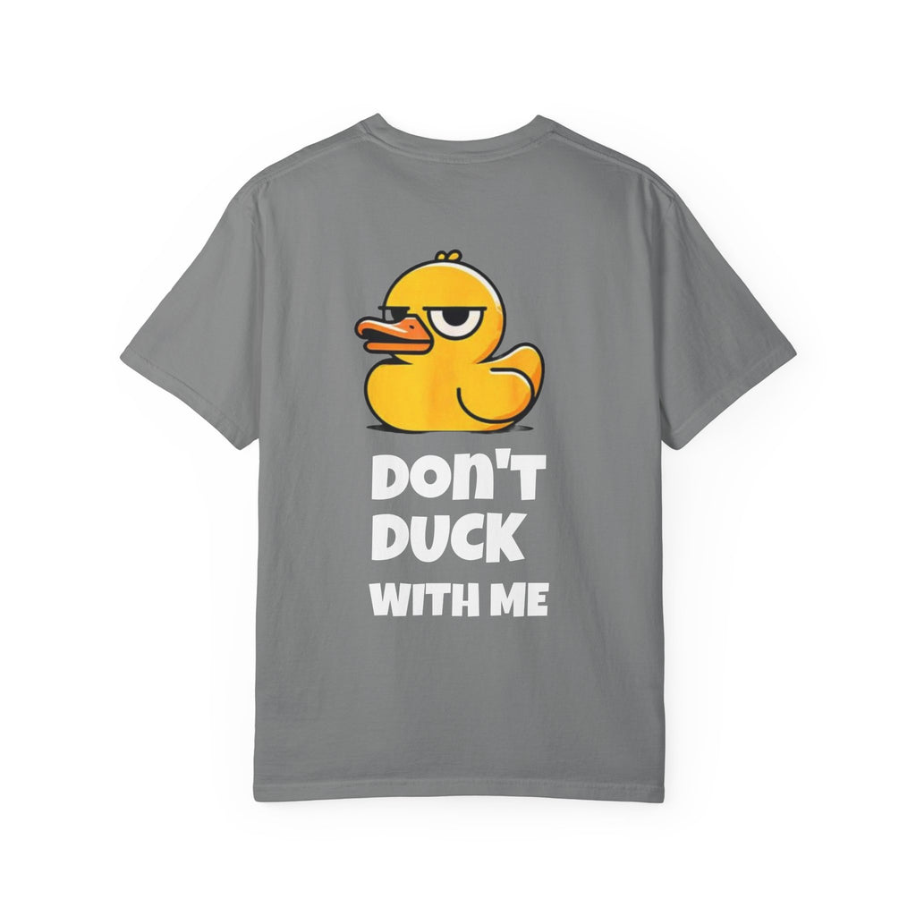 Funny Unisex T-shirt with Quirky Duck Design, Humorous Gift, Casual Wear, Fun Tee, Great for Parties, Unique Apparel