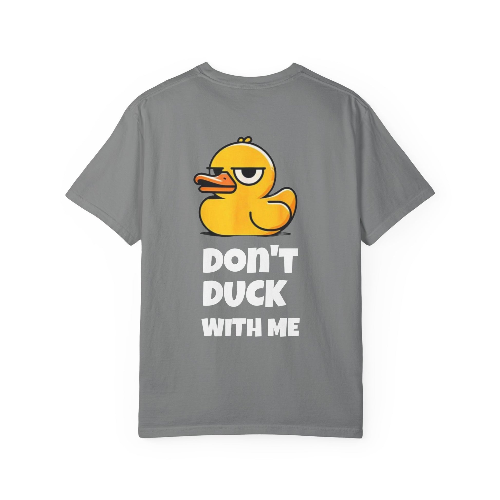 Funny Unisex T-shirt with Quirky Duck Design, Humorous Gift, Casual Wear, Fun Tee, Great for Parties, Unique Apparel