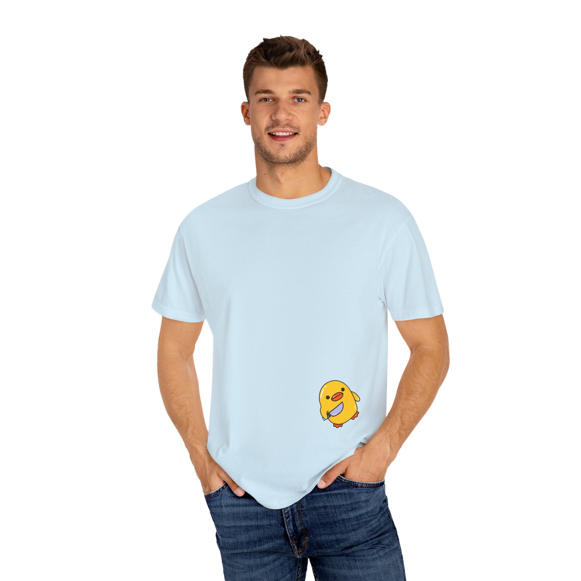 Cute Cartoon T-Shirt with Quote, Fun Unisex Tee for Creative Souls, Gift for Birthdays, Holidays, and Casual Outfits, Wearable Art