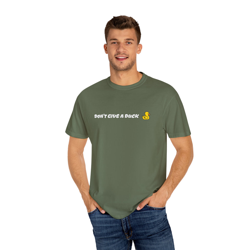 Funny Unisex T-shirt with Quirky Duck Design, Humorous Gift, Casual Wear, Fun Tee, Great for Parties, Unique Apparel