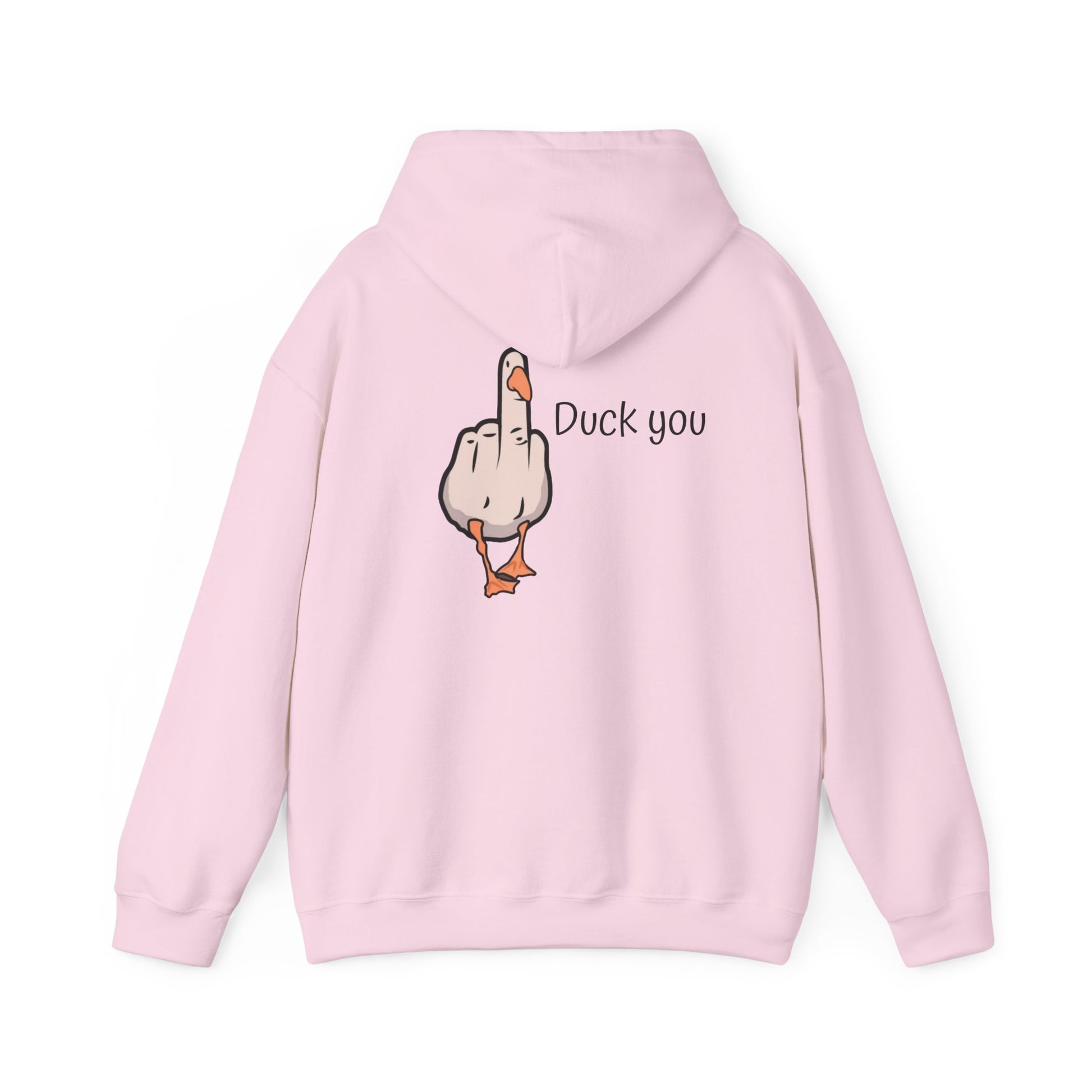 Funny Duck You Hoodie, Unisex Sweatshirt, Gift for Friends, Casual Wear, Comfy Hooded Sweatshirt
