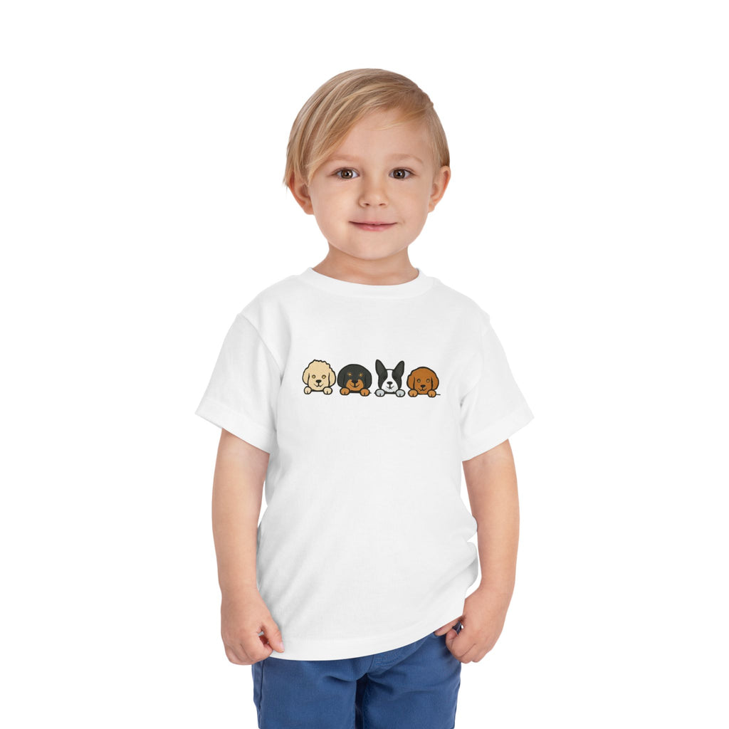 Cute Animal Friends Toddler Tee, Kids Short Sleeve Shirt, Puppy Magic Tee, Toddler Shirt for Animal Lovers, Gift for Kids Birthday, [...]