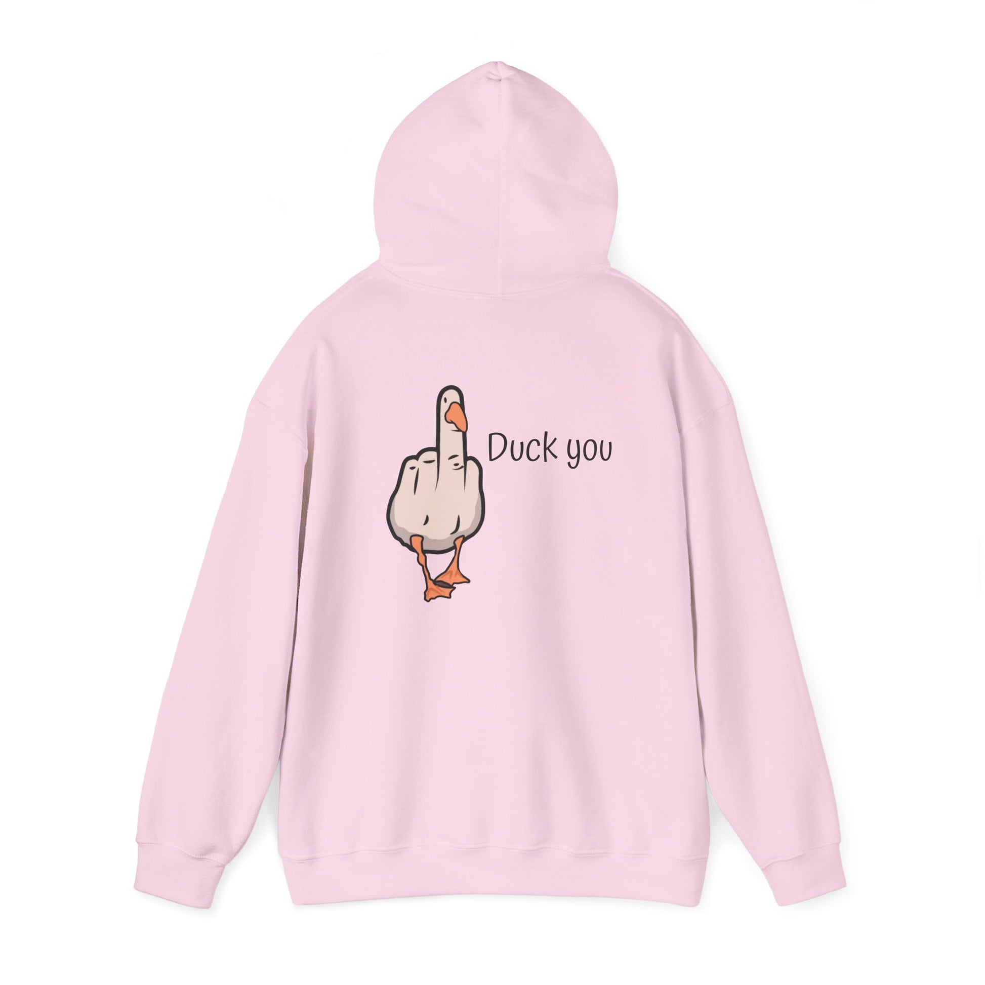 Funny Duck You Hoodie, Unisex Sweatshirt, Gift for Friends, Casual Wear, Comfy Hooded Sweatshirt