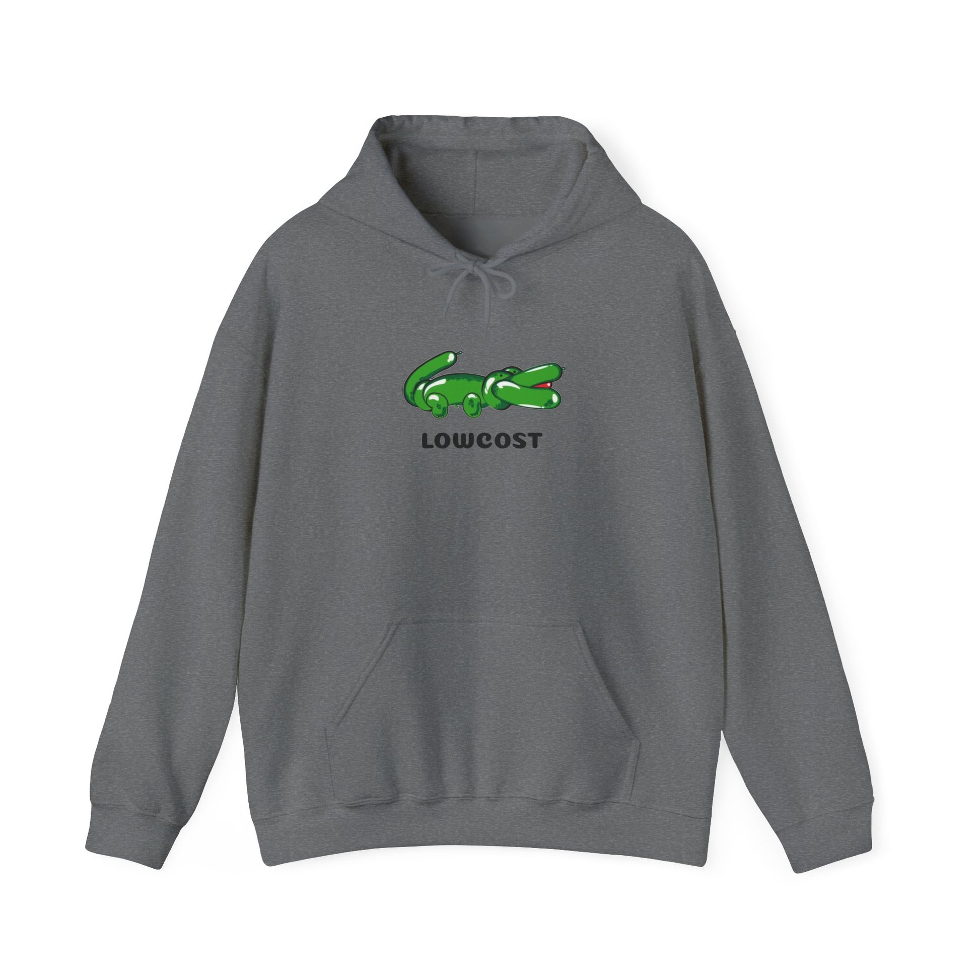 Lowcost Luxe Unisex Hooded Sweatshirt | Cozy Casual Wear, Graphic Hoodie, Streetwear Fashion, Gift for Him, Her, or Anyone