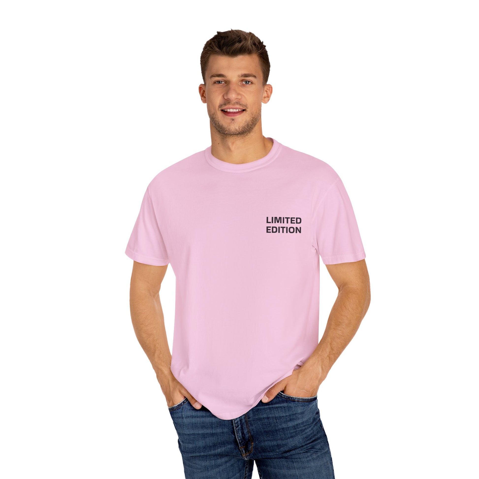 Limited Edition Unisex Garment-Dyed T-shirt, Trendy Graphic Tee, Stylish Streetwear, Gift for Him/Her, Casual Wear, Summer Fashion