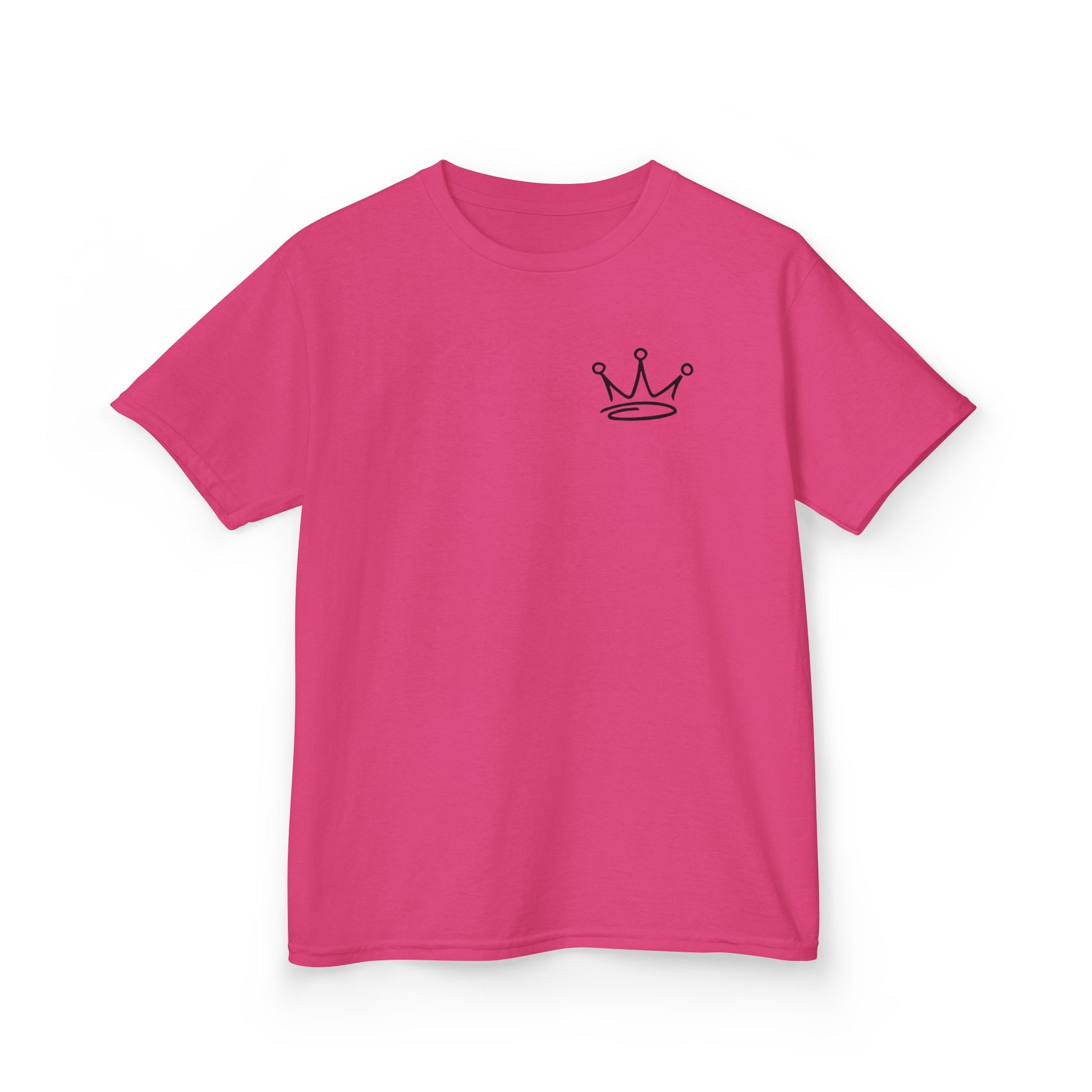 Kids Crown Tee - Fun Tees for Celebrations, Unique Birthday Gifts, Casual Wear for Children, Trendy Kids Fashion, Gifts for Little Royals