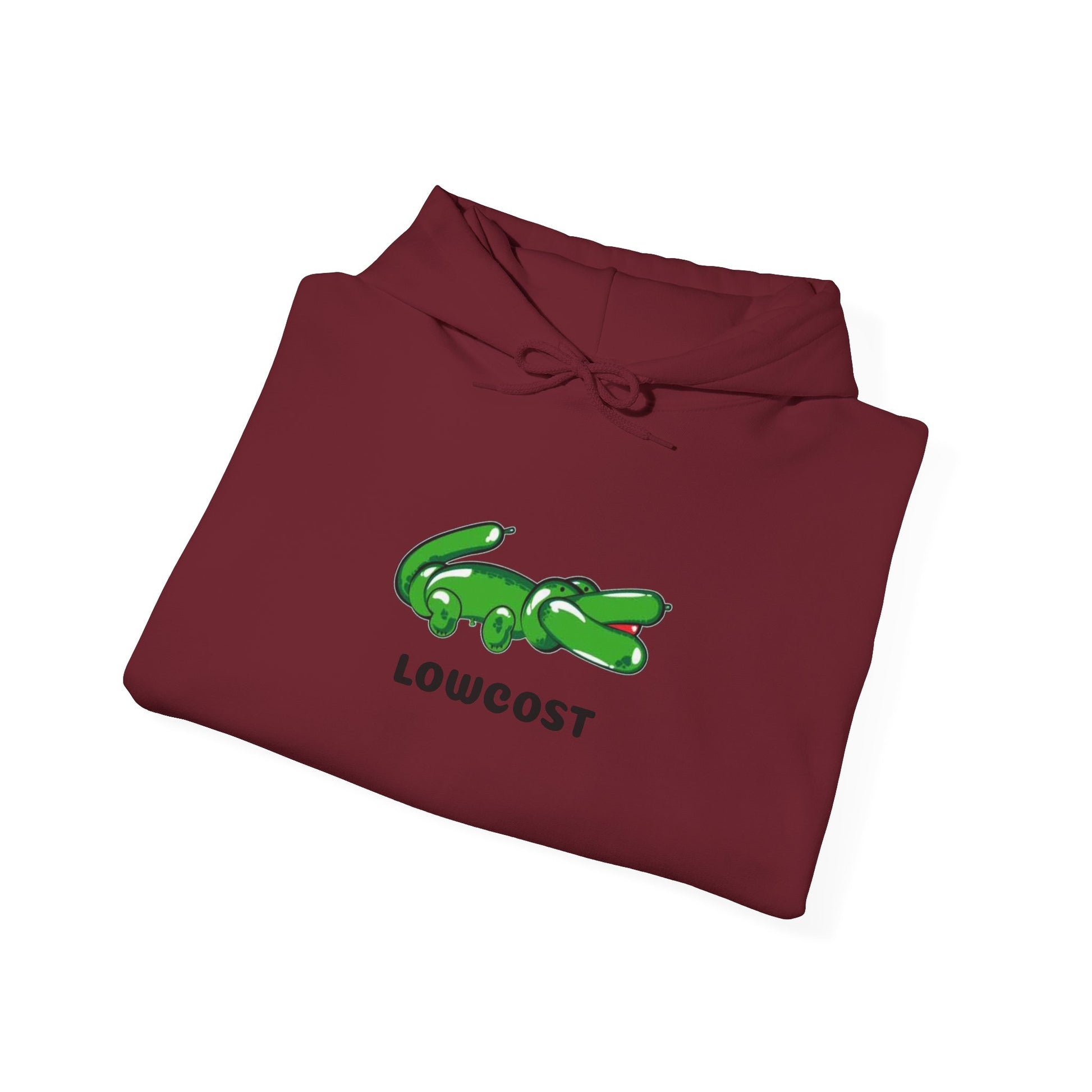 Lowcost Luxe Unisex Hooded Sweatshirt | Cozy Casual Wear, Graphic Hoodie, Streetwear Fashion, Gift for Him, Her, or Anyone