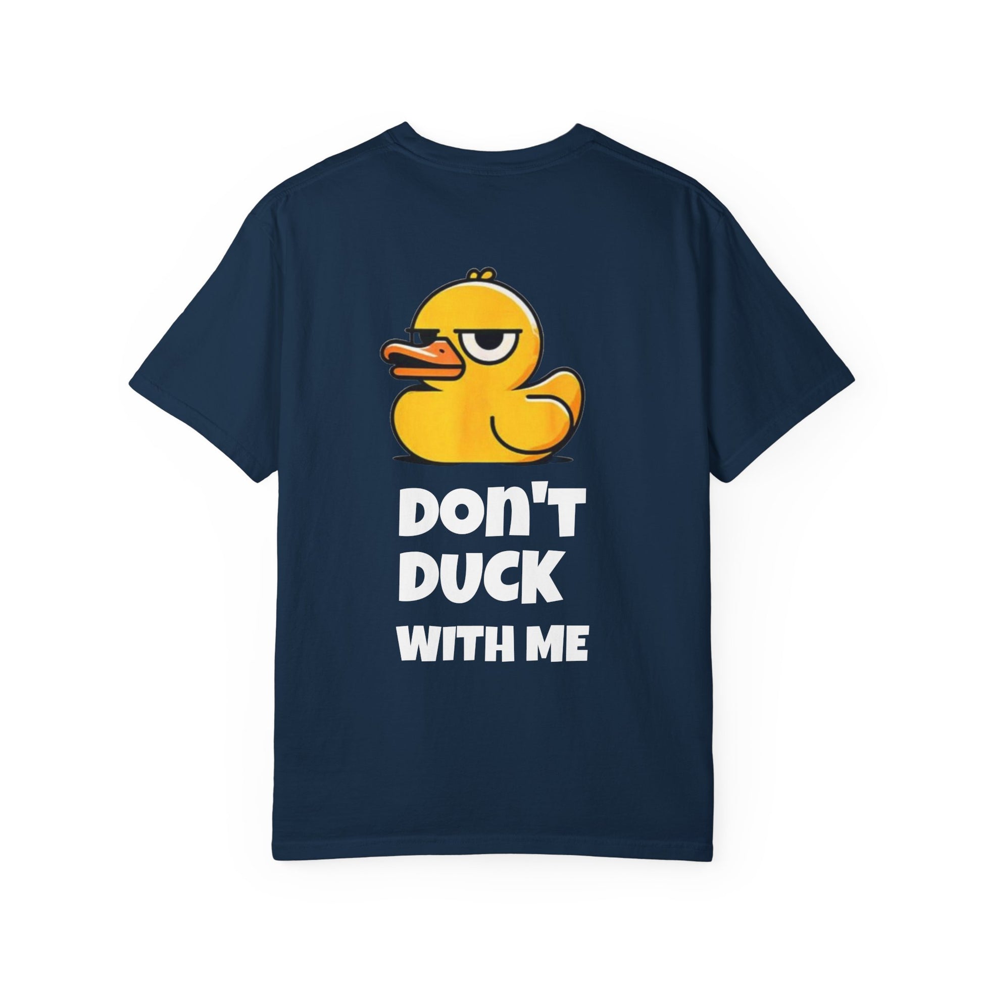 Funny Unisex T-shirt with Quirky Duck Design, Humorous Gift, Casual Wear, Fun Tee, Great for Parties, Unique Apparel
