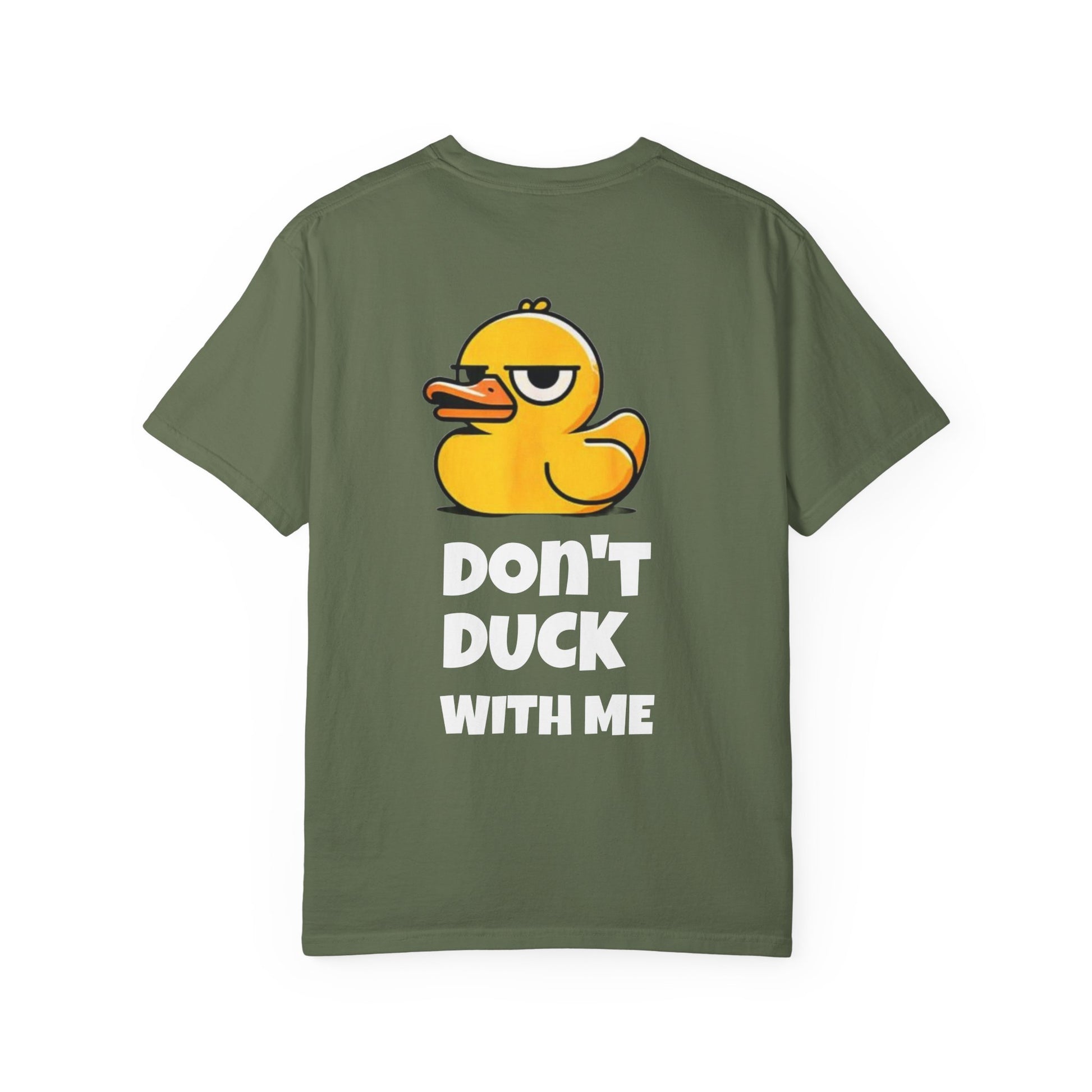 Funny Unisex T-shirt with Quirky Duck Design, Humorous Gift, Casual Wear, Fun Tee, Great for Parties, Unique Apparel