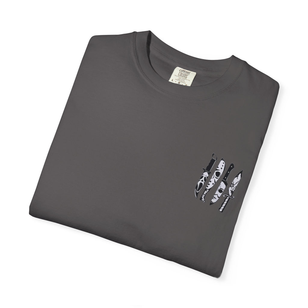 Psycho Bunch T-Shirt – Unisex Horror Graphic Tee, Perfect for Halloween, Movie Nights, Casual Wear, Gift for Horror Fans