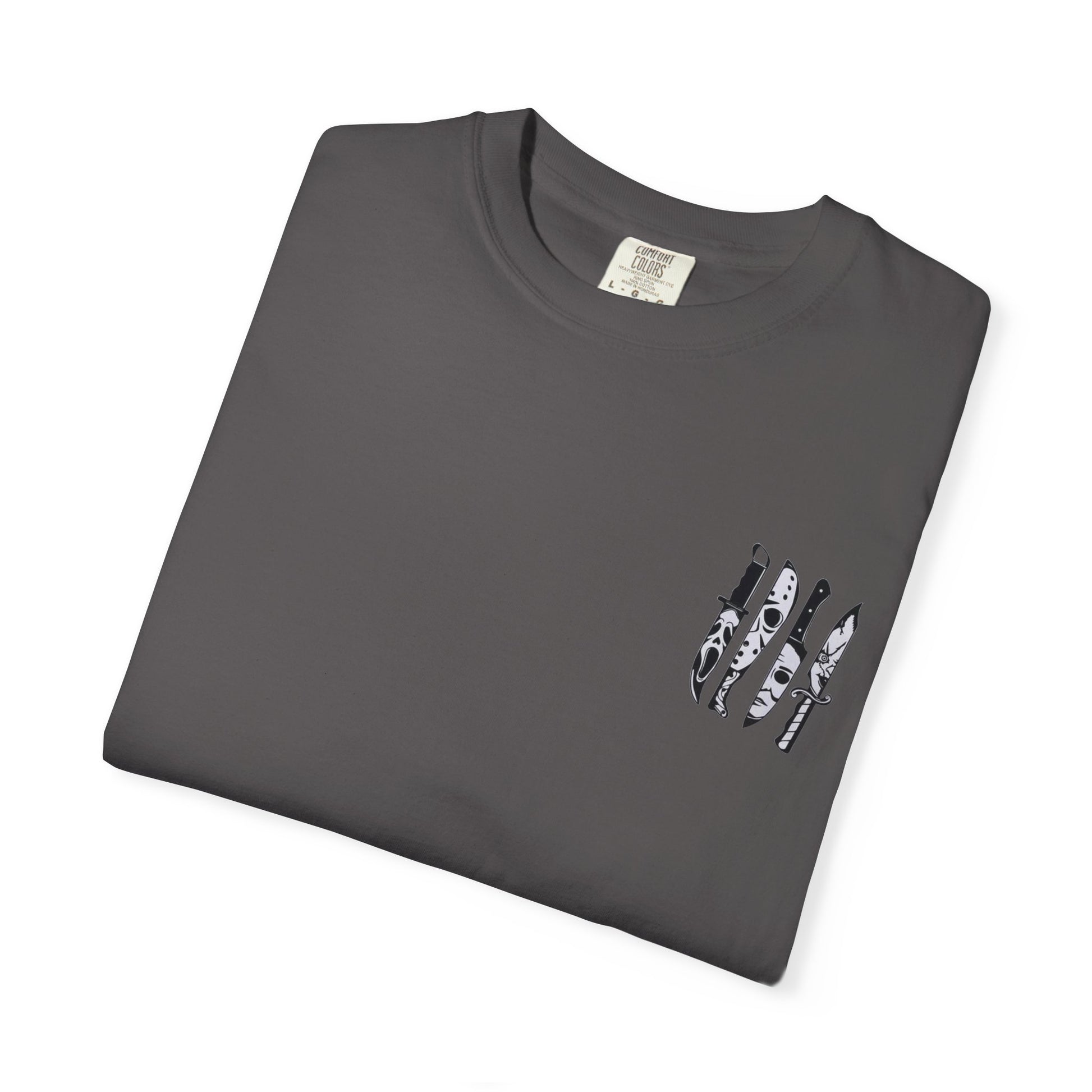Psycho Bunch T-Shirt – Unisex Horror Graphic Tee, Perfect for Halloween, Movie Nights, Casual Wear, Gift for Horror Fans