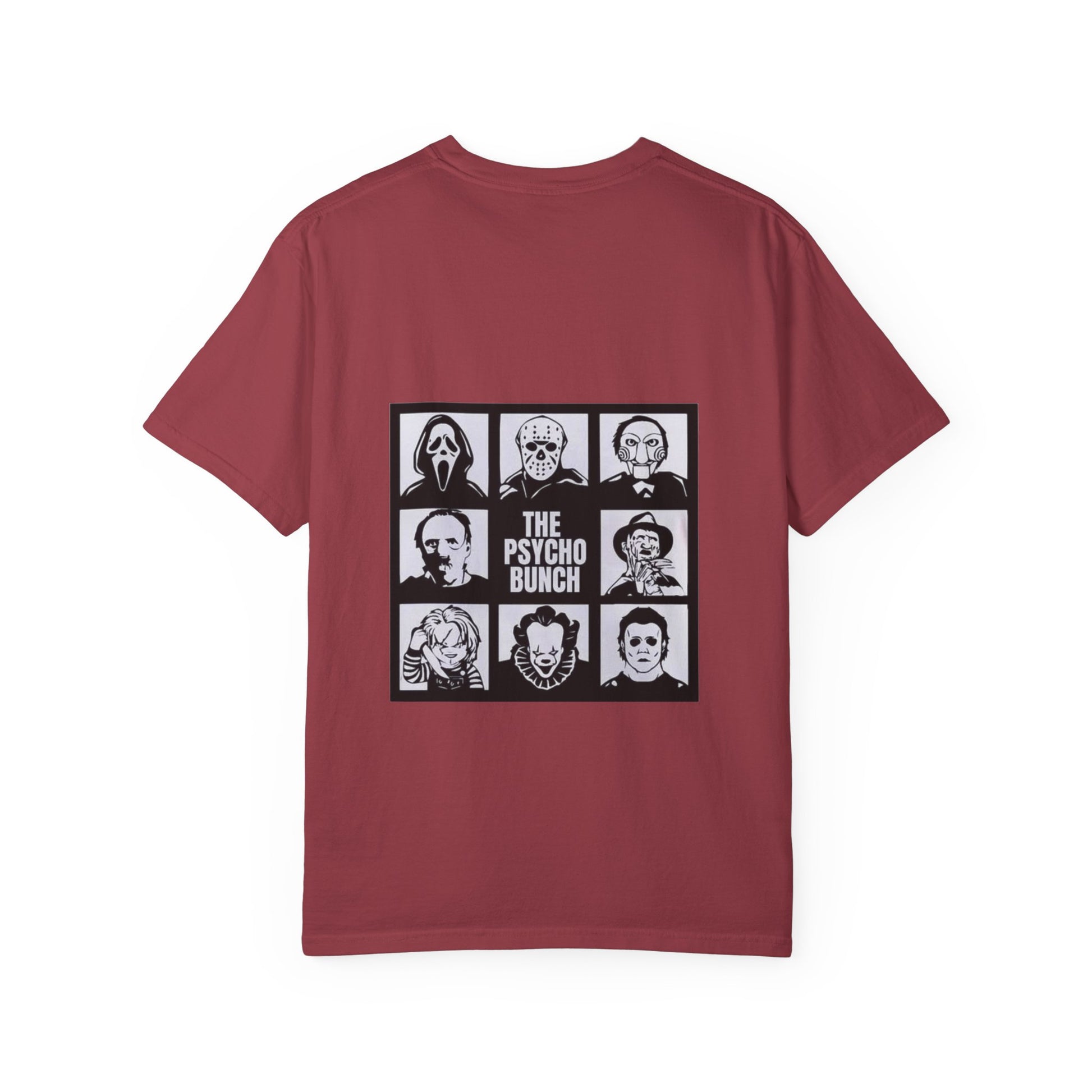 Psycho Bunch T-Shirt – Unisex Horror Graphic Tee, Perfect for Halloween, Movie Nights, Casual Wear, Gift for Horror Fans