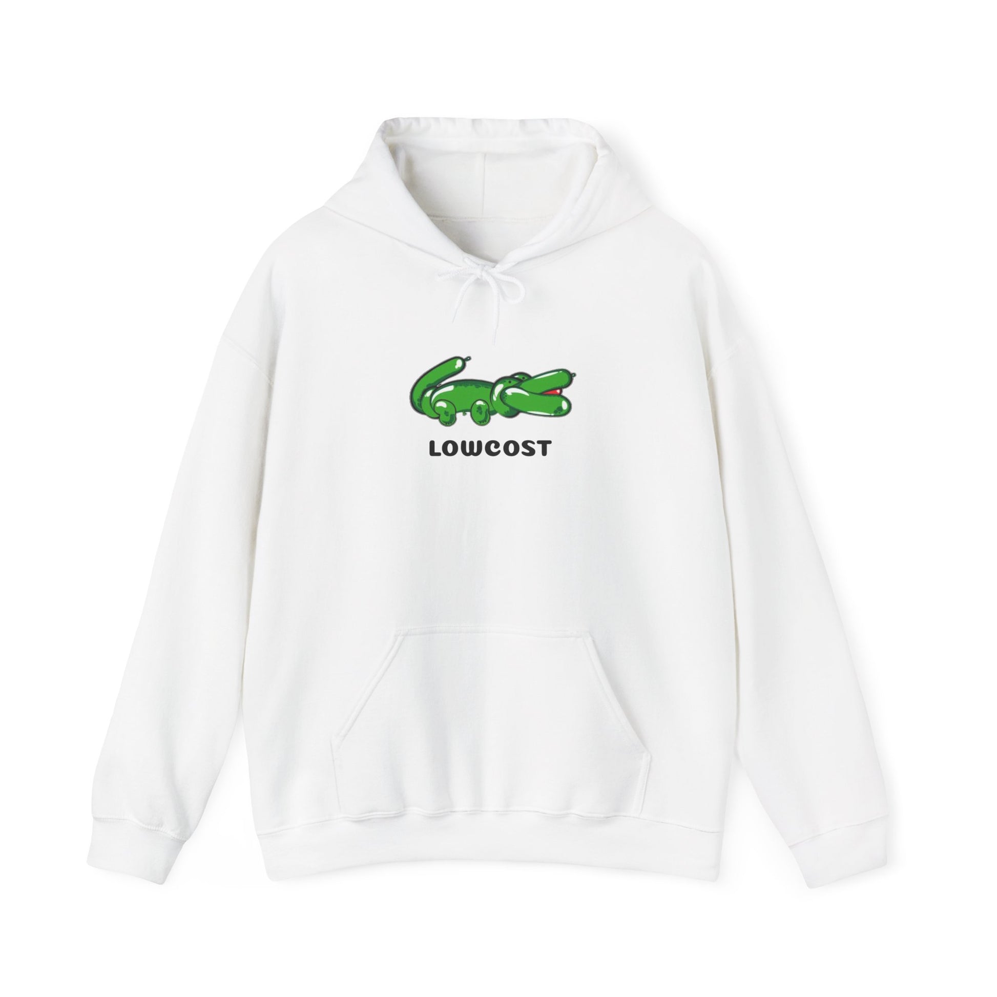 Lowcost Luxe Unisex Hooded Sweatshirt | Cozy Casual Wear, Graphic Hoodie, Streetwear Fashion, Gift for Him, Her, or Anyone
