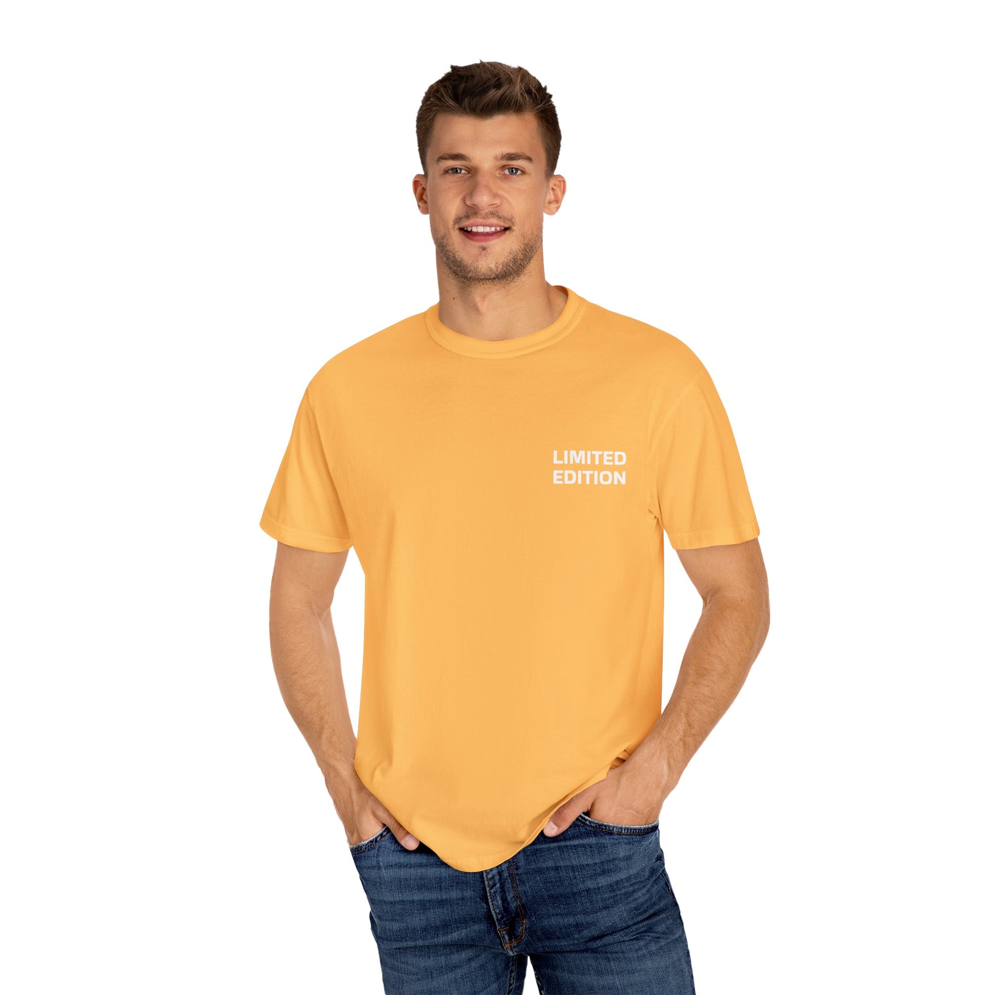 Copy of Limited Edition Unisex Garment-Dyed T-shirt, Trendy Graphic Tee, Stylish Streetwear, Gift for Him/Her, Casual Wear, Summer Fashion