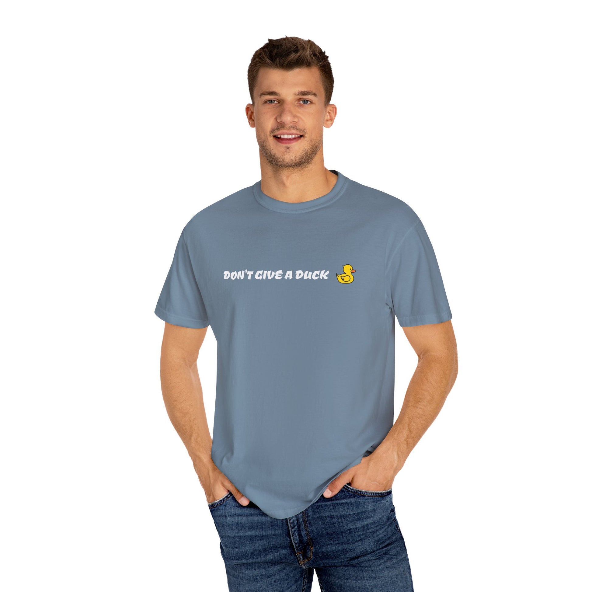 Funny Unisex T-shirt with Quirky Duck Design, Humorous Gift, Casual Wear, Fun Tee, Great for Parties, Unique Apparel