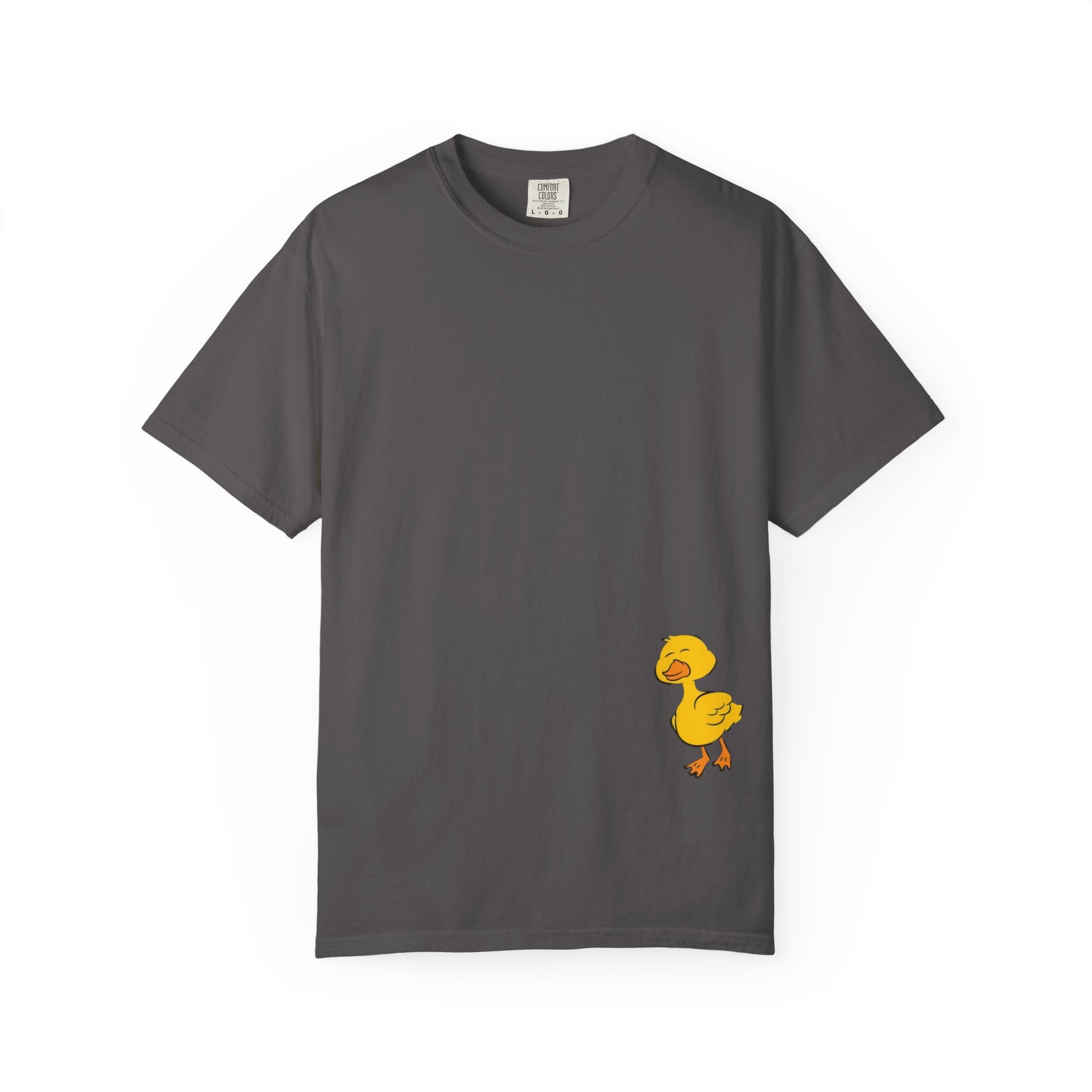 Funny Duck Lover T-Shirt, Unisex Garment-Dyed Tee, Quirky Animal Shirt, Gift for Duck Lovers, Casual Wear, Cute Duck Design