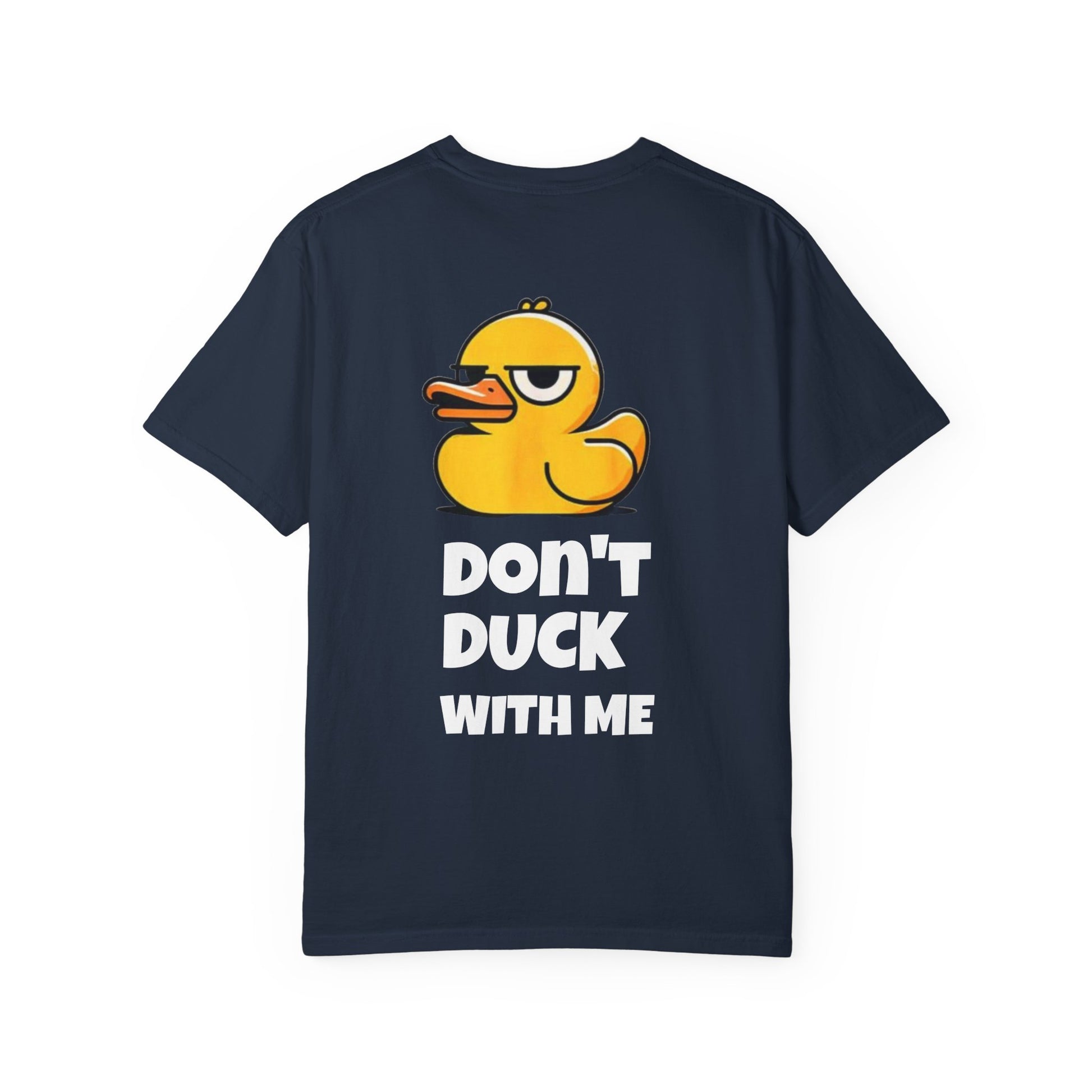 Funny Unisex T-shirt with Quirky Duck Design, Humorous Gift, Casual Wear, Fun Tee, Great for Parties, Unique Apparel