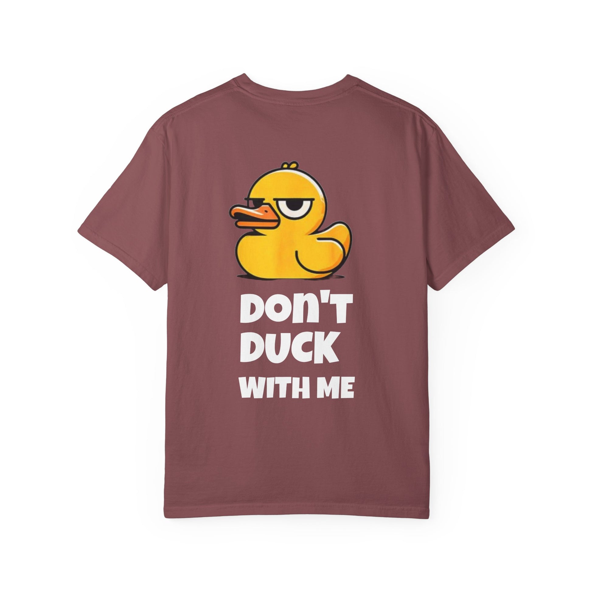 Funny Unisex T-shirt with Quirky Duck Design, Humorous Gift, Casual Wear, Fun Tee, Great for Parties, Unique Apparel