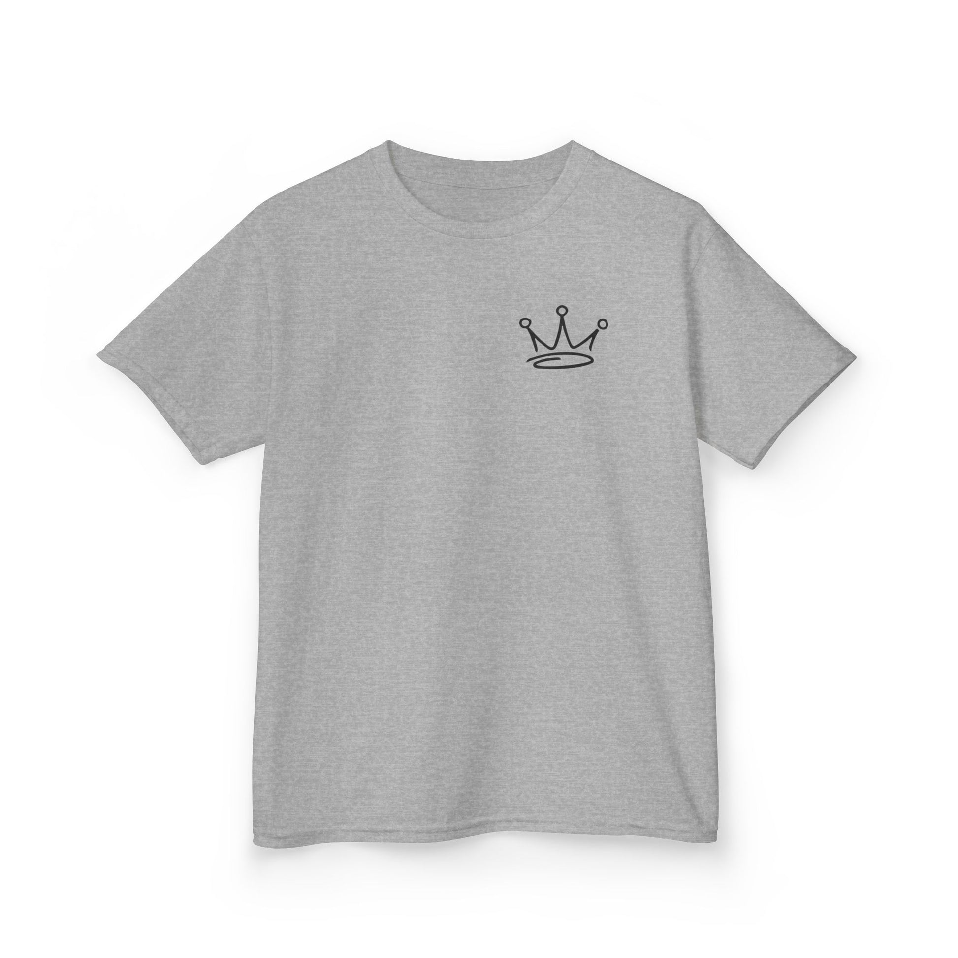 Kids Crown Tee - Fun Tees for Celebrations, Unique Birthday Gifts, Casual Wear for Children, Trendy Kids Fashion, Gifts for Little Royals