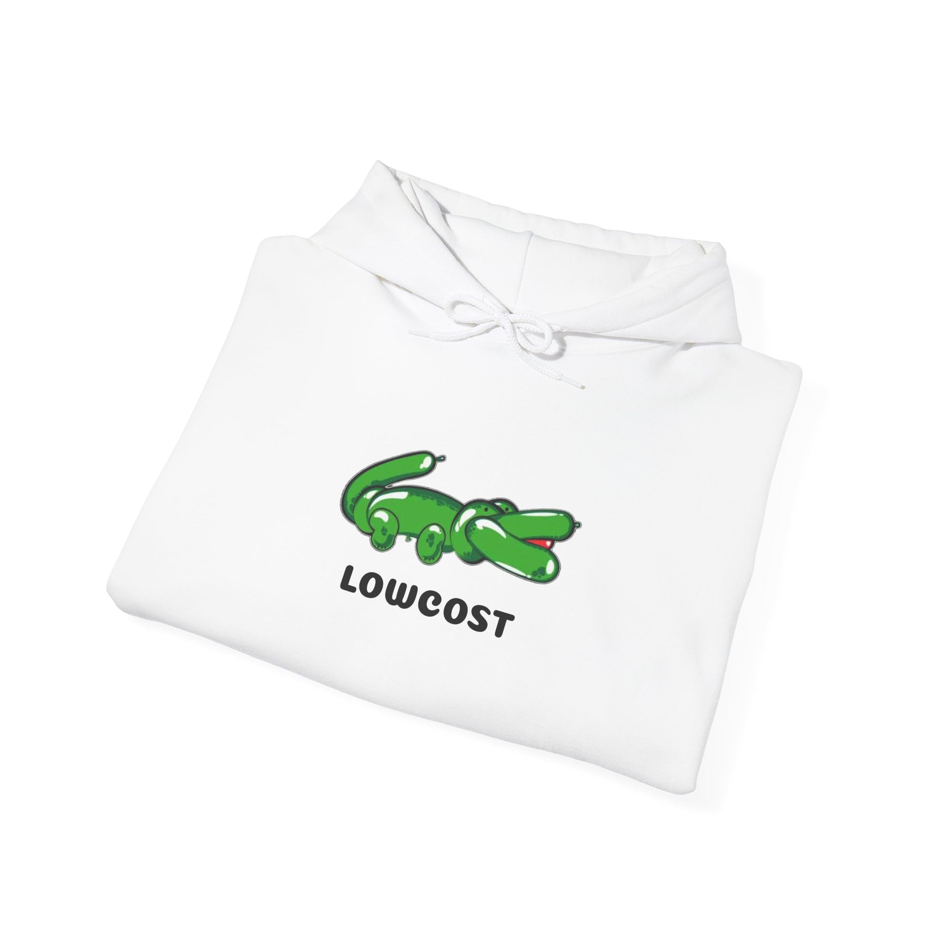 Lowcost Luxe Unisex Hooded Sweatshirt | Cozy Casual Wear, Graphic Hoodie, Streetwear Fashion, Gift for Him, Her, or Anyone