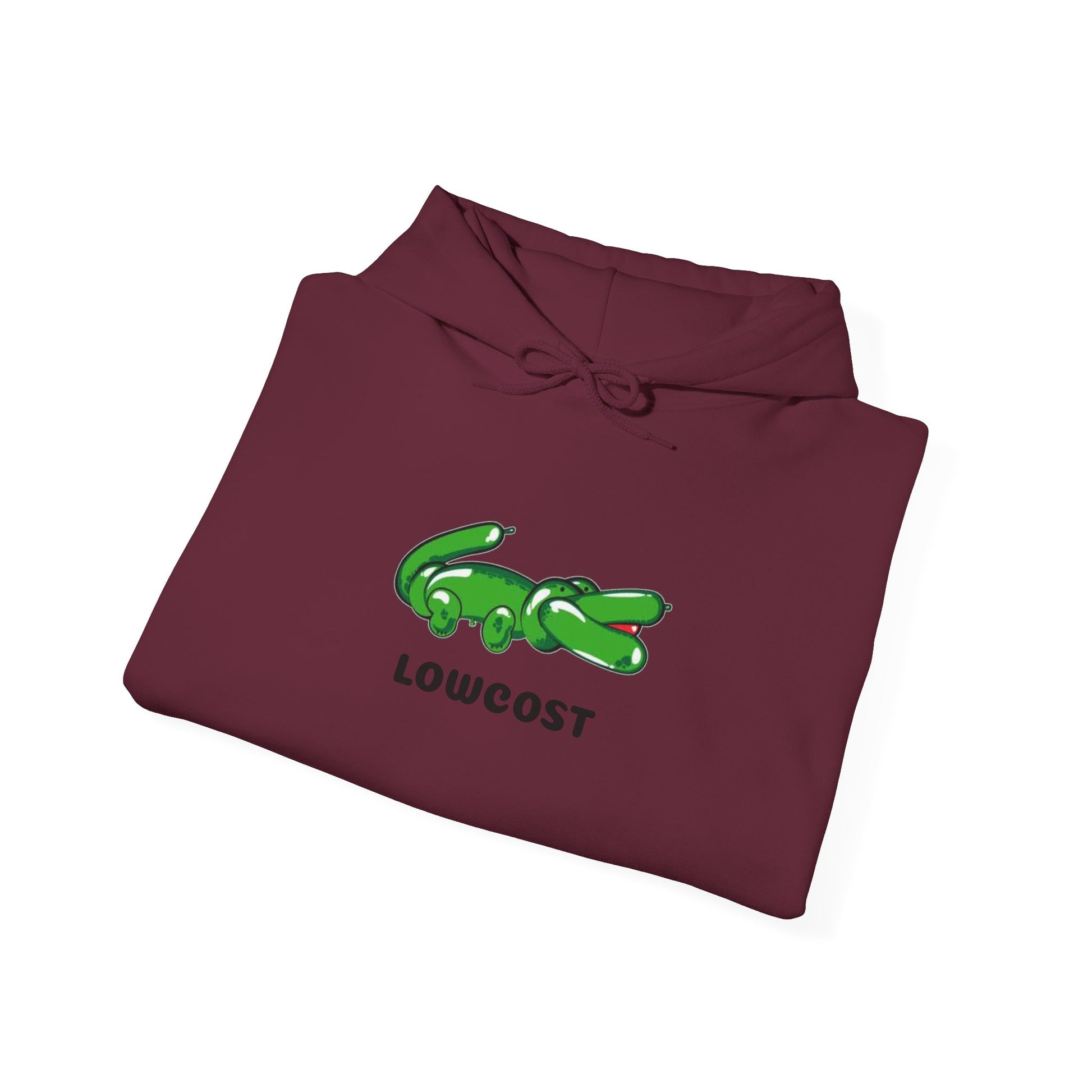 Lowcost Luxe Unisex Hooded Sweatshirt | Cozy Casual Wear, Graphic Hoodie, Streetwear Fashion, Gift for Him, Her, or Anyone