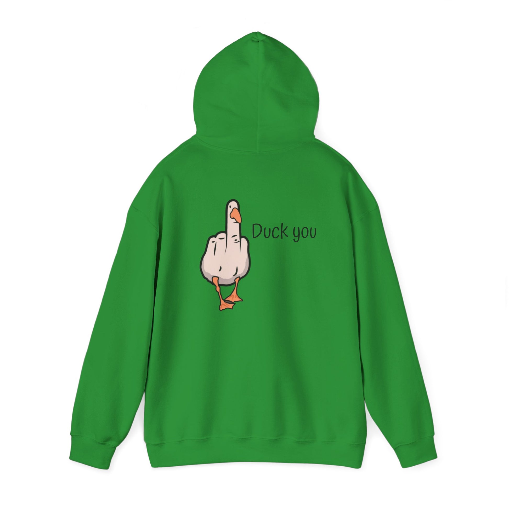 Funny Duck You Hoodie, Unisex Sweatshirt, Gift for Friends, Casual Wear, Comfy Hooded Sweatshirt