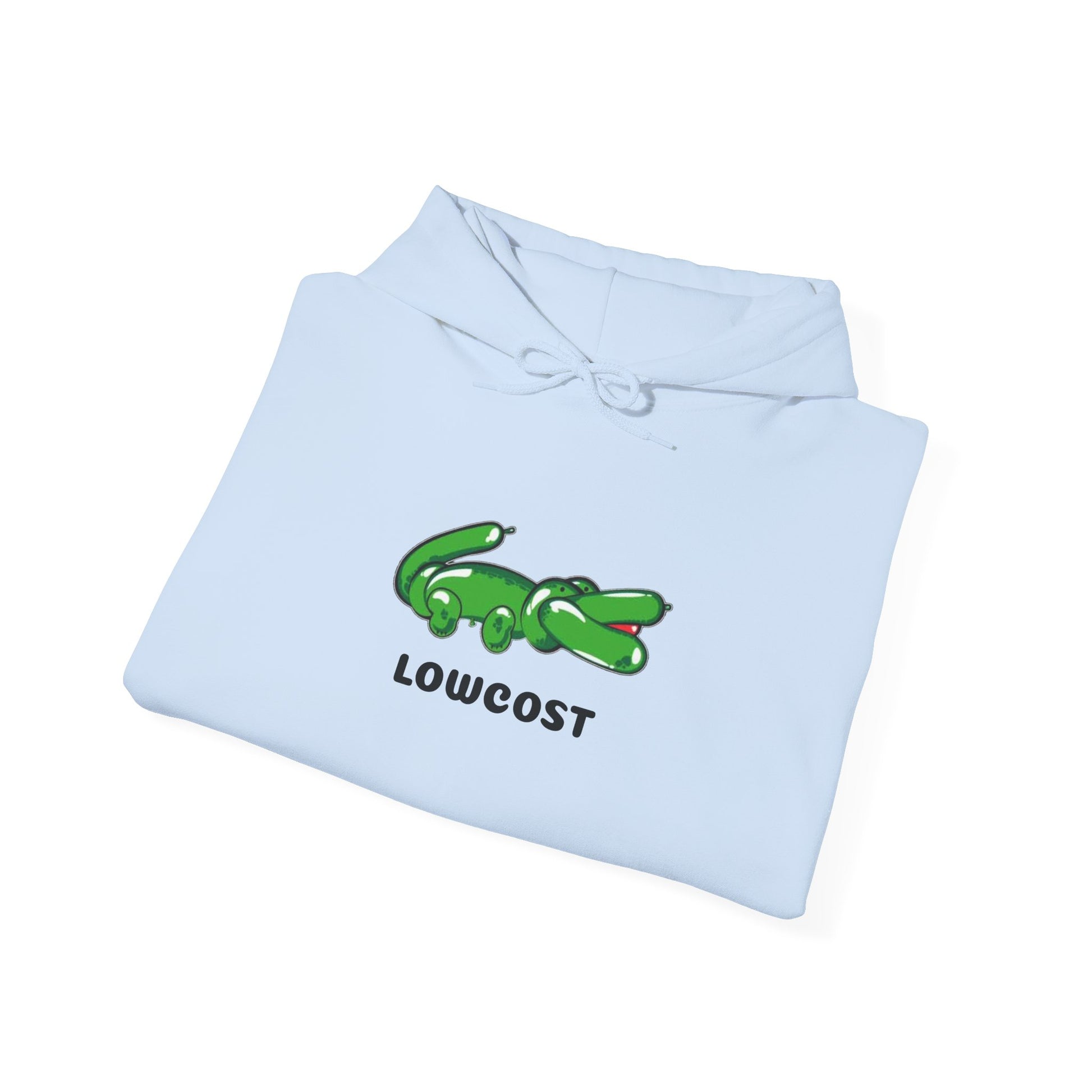 Lowcost Luxe Unisex Hooded Sweatshirt | Cozy Casual Wear, Graphic Hoodie, Streetwear Fashion, Gift for Him, Her, or Anyone