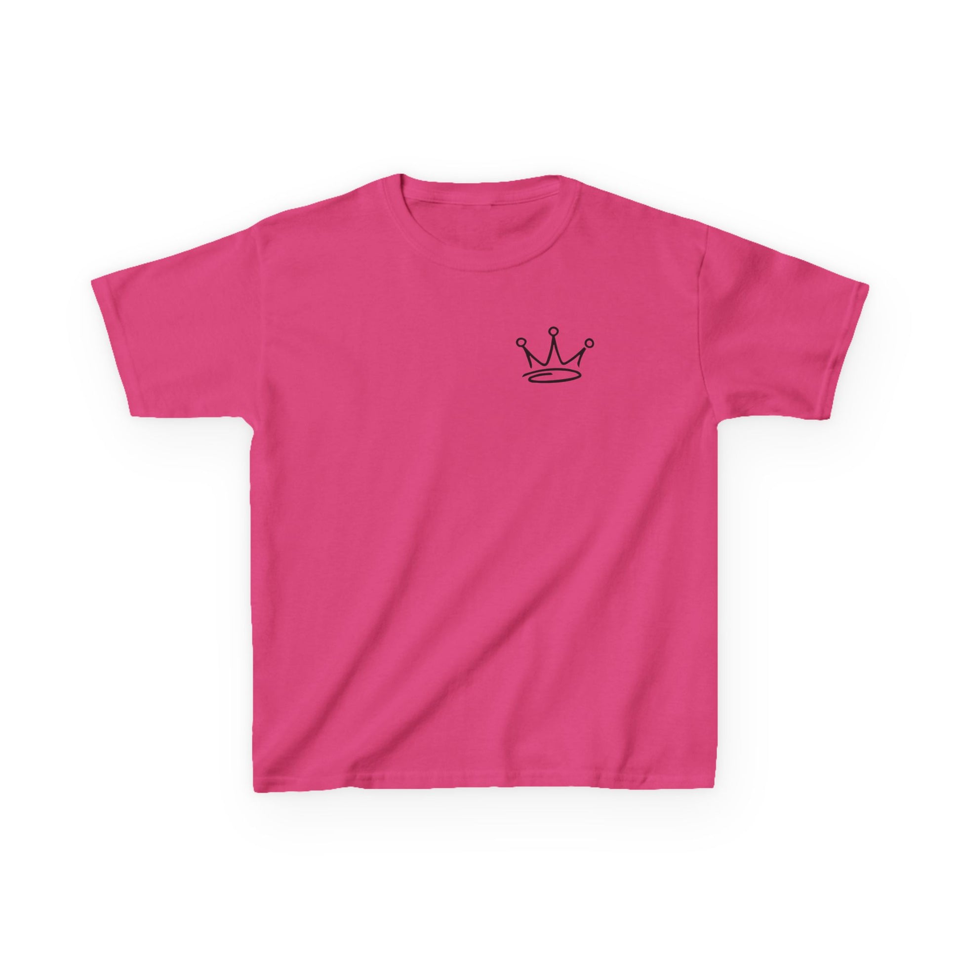 Kids Crown Tee - Fun Tees for Celebrations, Unique Birthday Gifts, Casual Wear for Children, Trendy Kids Fashion, Gifts for Little Royals