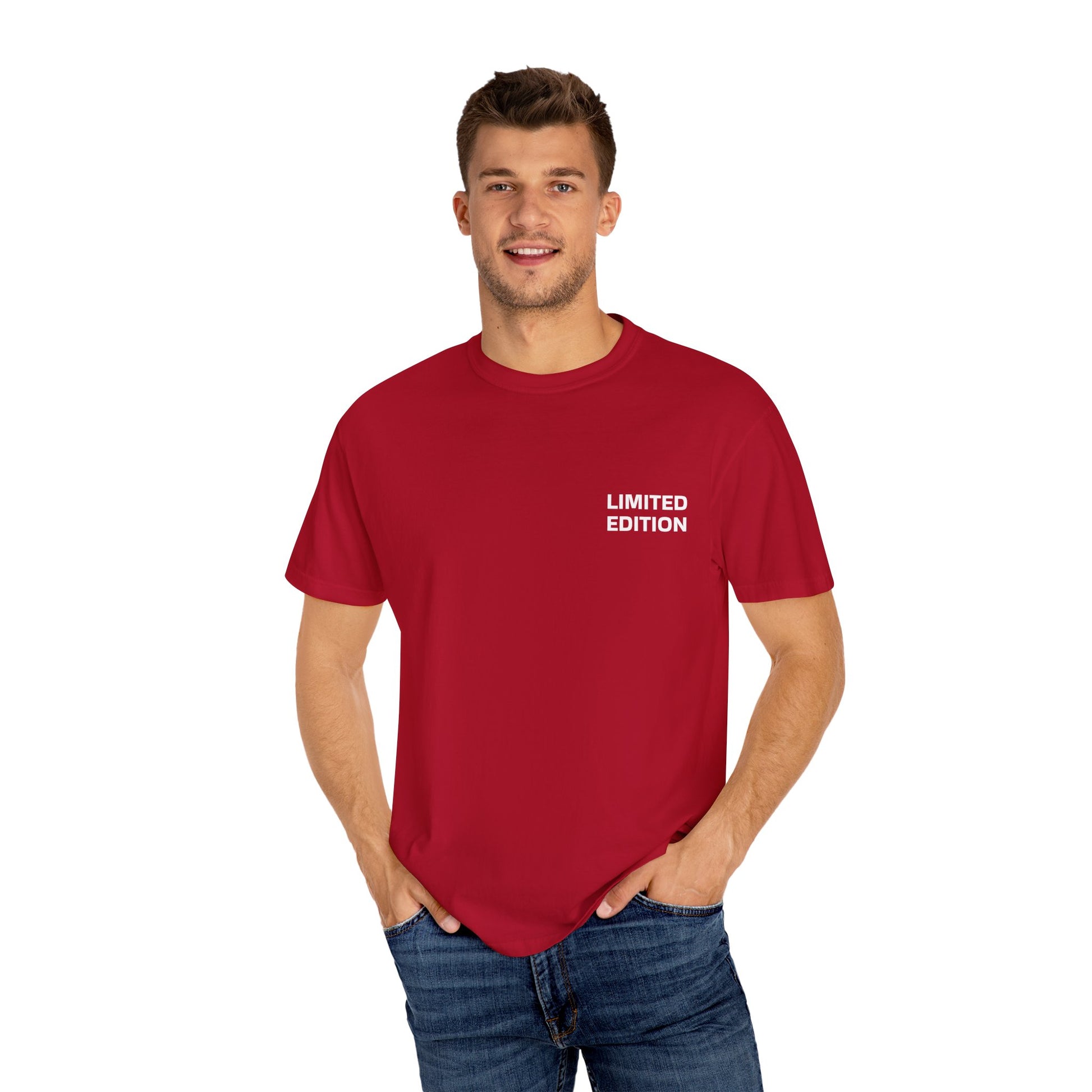 Copy of Limited Edition Unisex Garment-Dyed T-shirt, Trendy Graphic Tee, Stylish Streetwear, Gift for Him/Her, Casual Wear, Summer Fashion