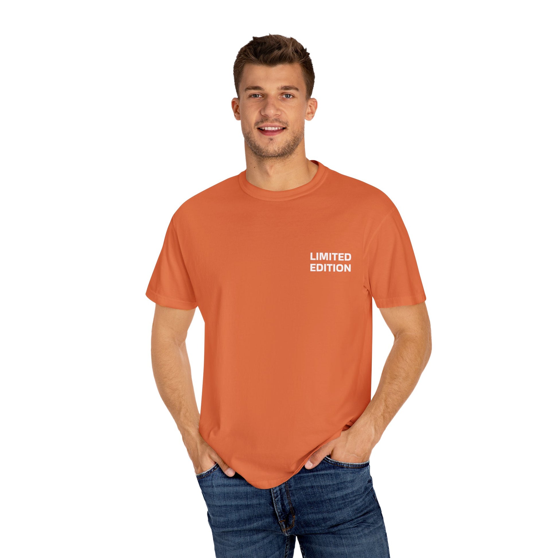 Copy of Limited Edition Unisex Garment-Dyed T-shirt, Trendy Graphic Tee, Stylish Streetwear, Gift for Him/Her, Casual Wear, Summer Fashion