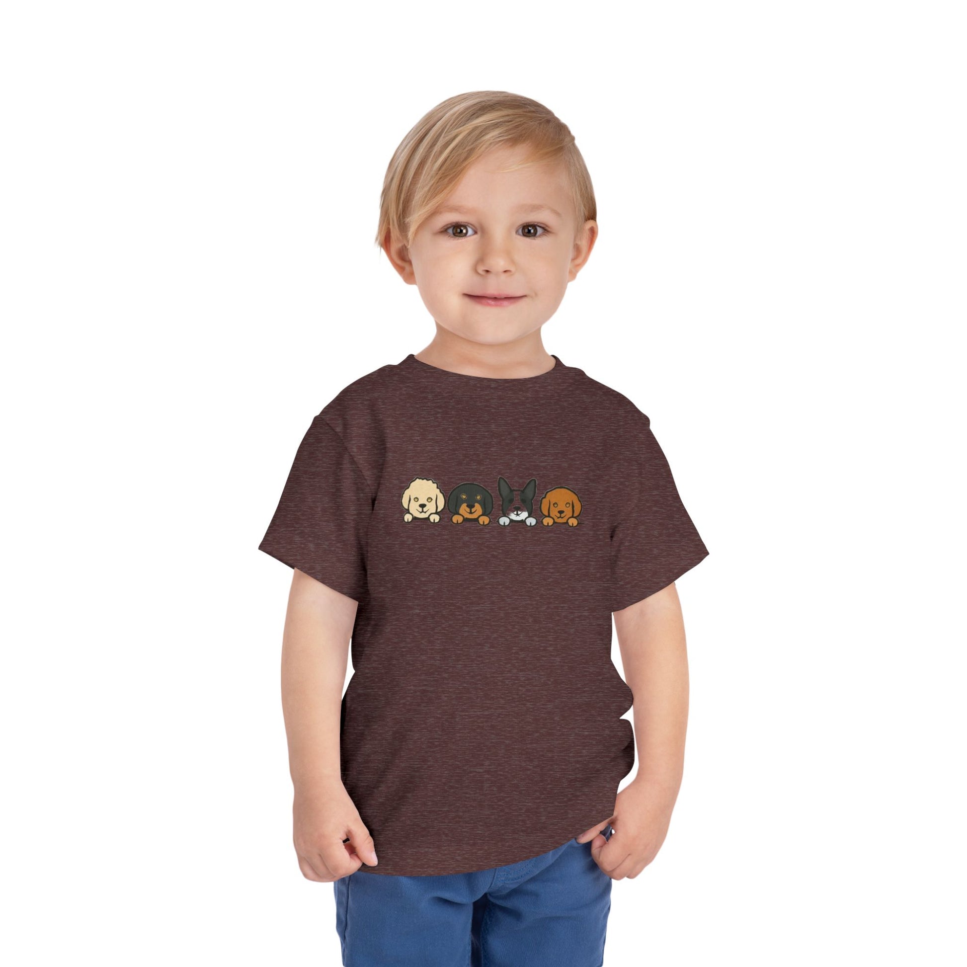 Cute Animal Friends Toddler Tee, Kids Short Sleeve Shirt, Puppy Magic Tee, Toddler Shirt for Animal Lovers, Gift for Kids Birthday, [...]